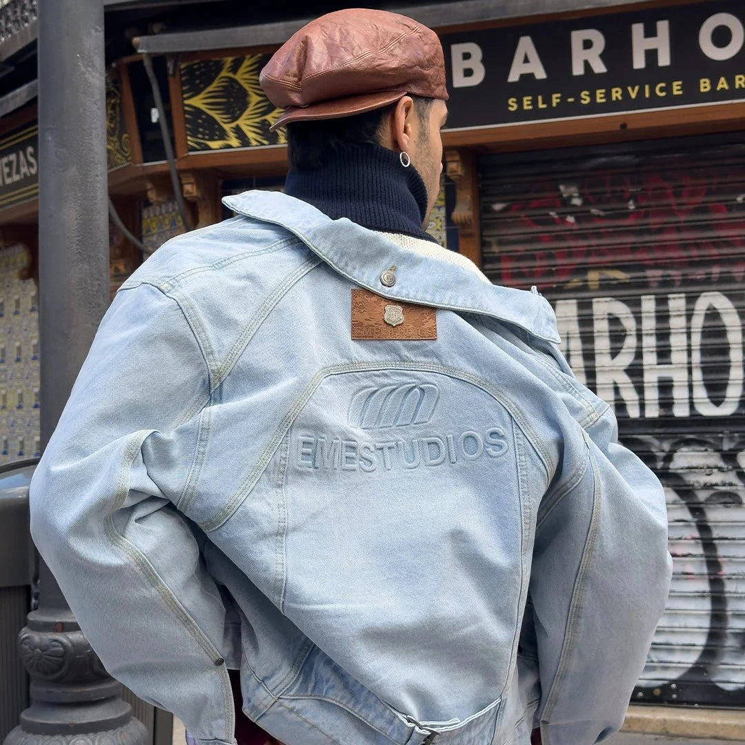 Eddy Pale Denim Boxy Jacket