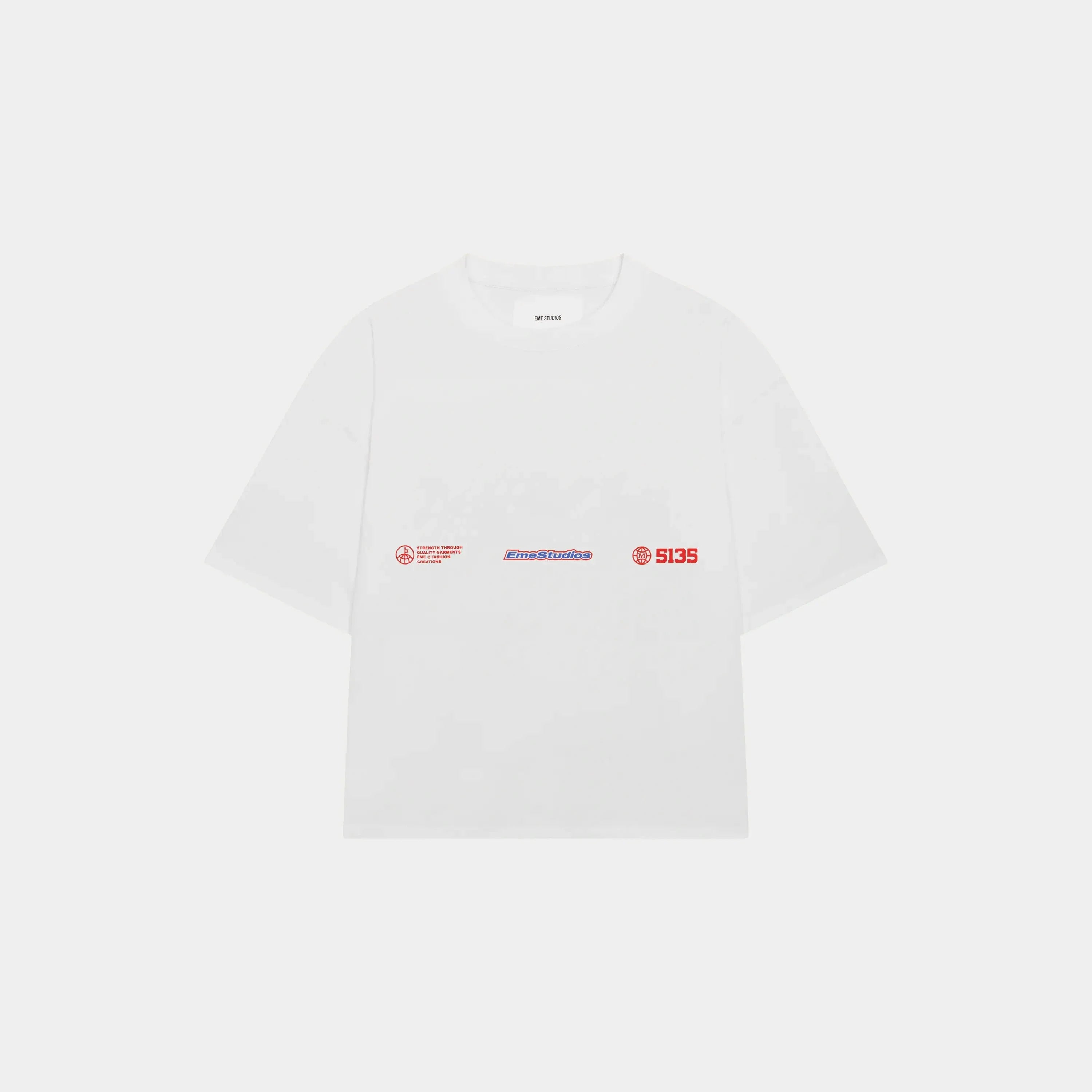 Grin Blued Oversized Tee