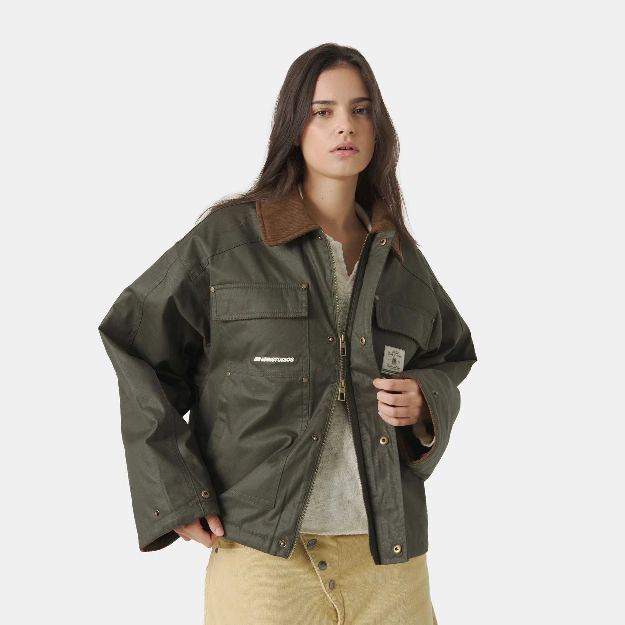 Ethos Forest Boxy Jacket