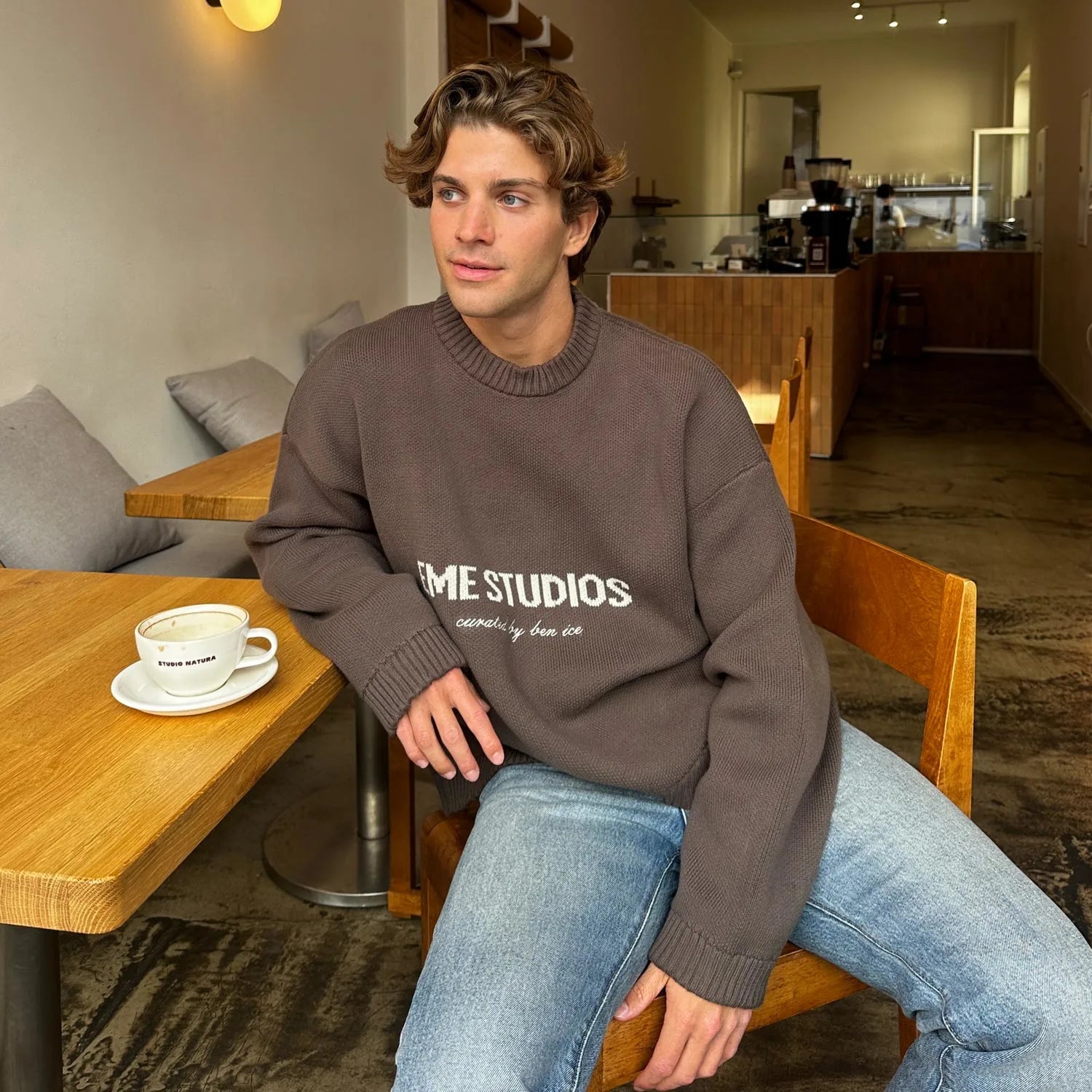 Master Fawn Knit Sweater