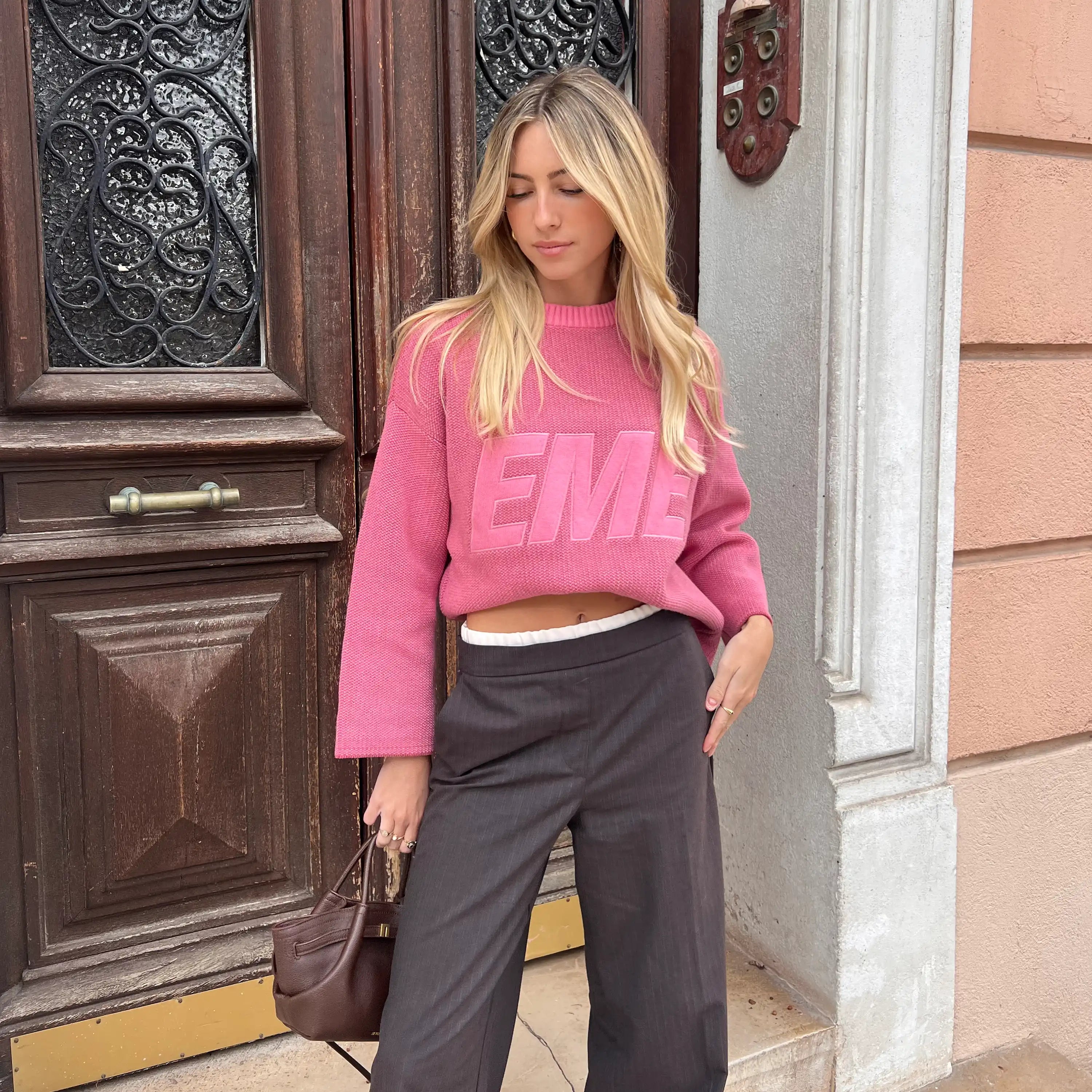 Flux Chateau Rose Knit Sweater