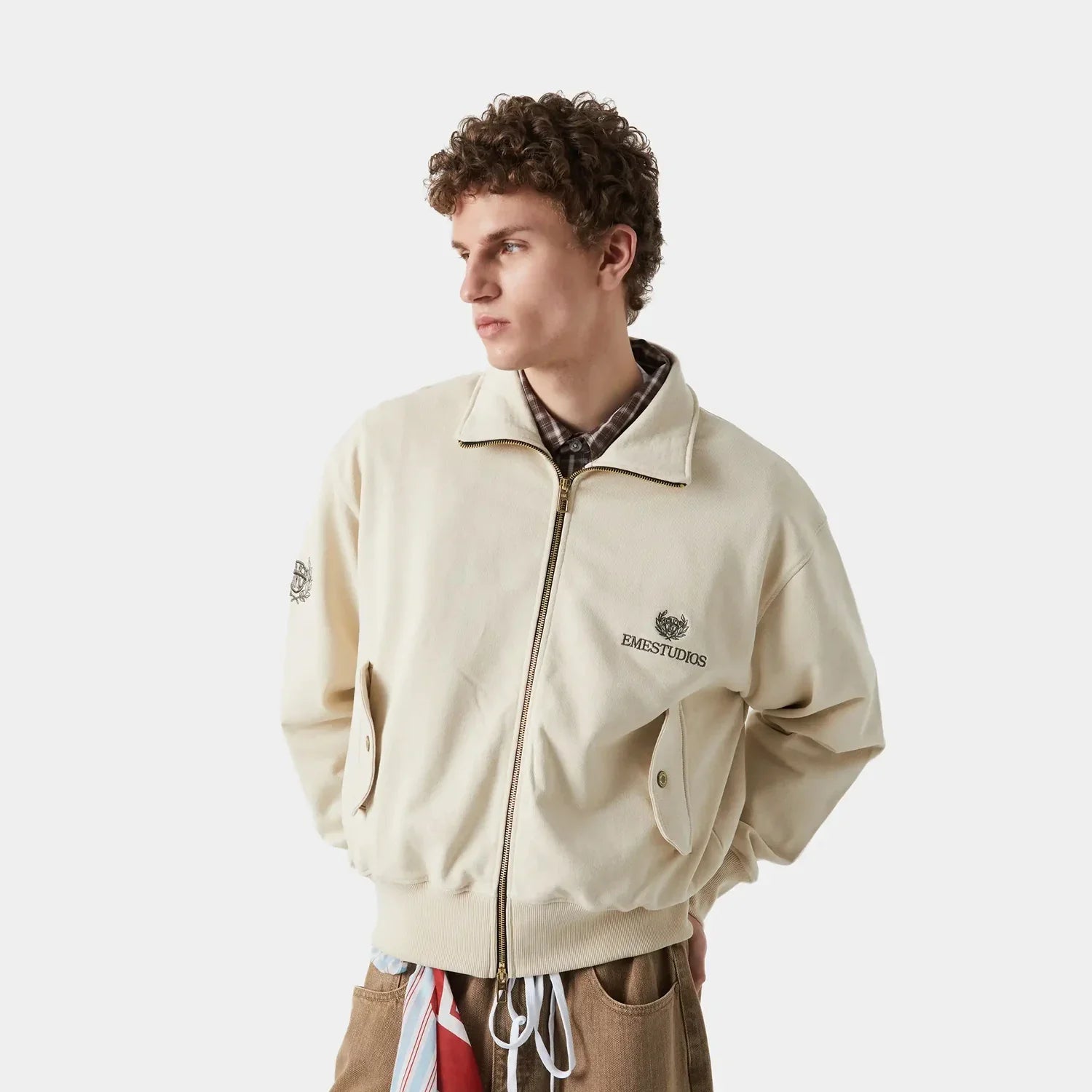 Serv Sand Full Zip Jacket