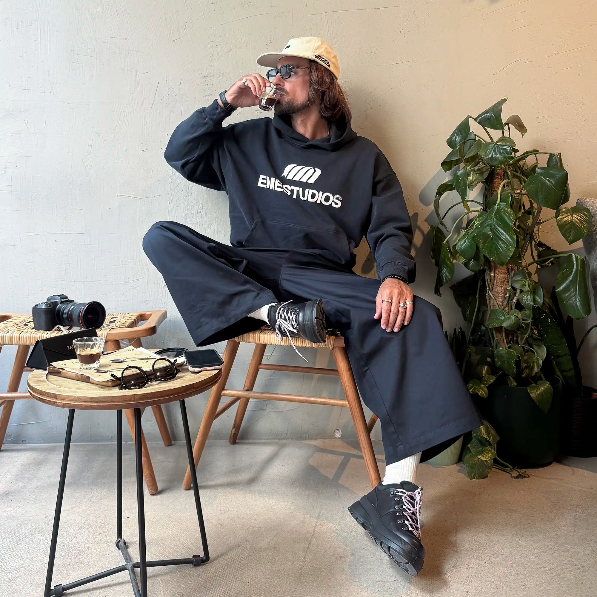 Brook Shadow Oversized Hoodie