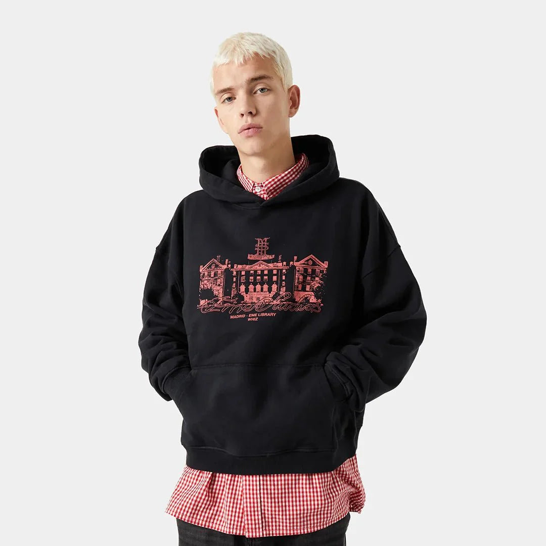 Book Shadow Oversized Hoodie