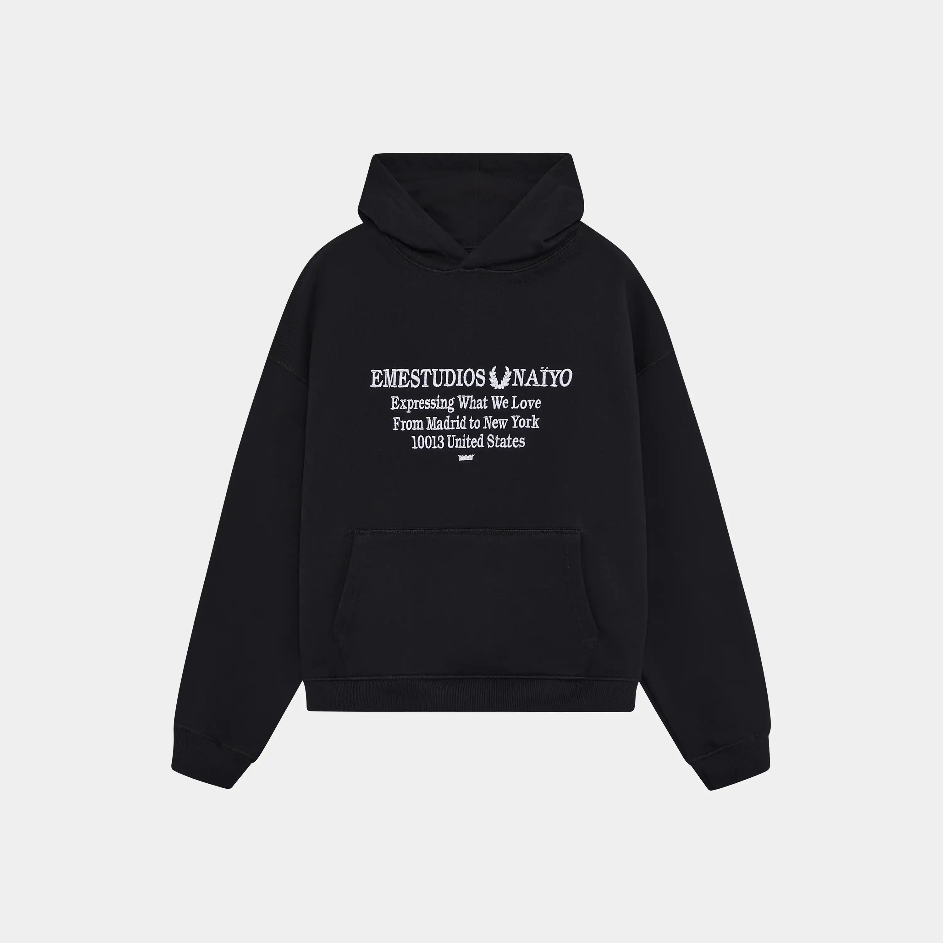 EmeXNaiyo Black Hoodie