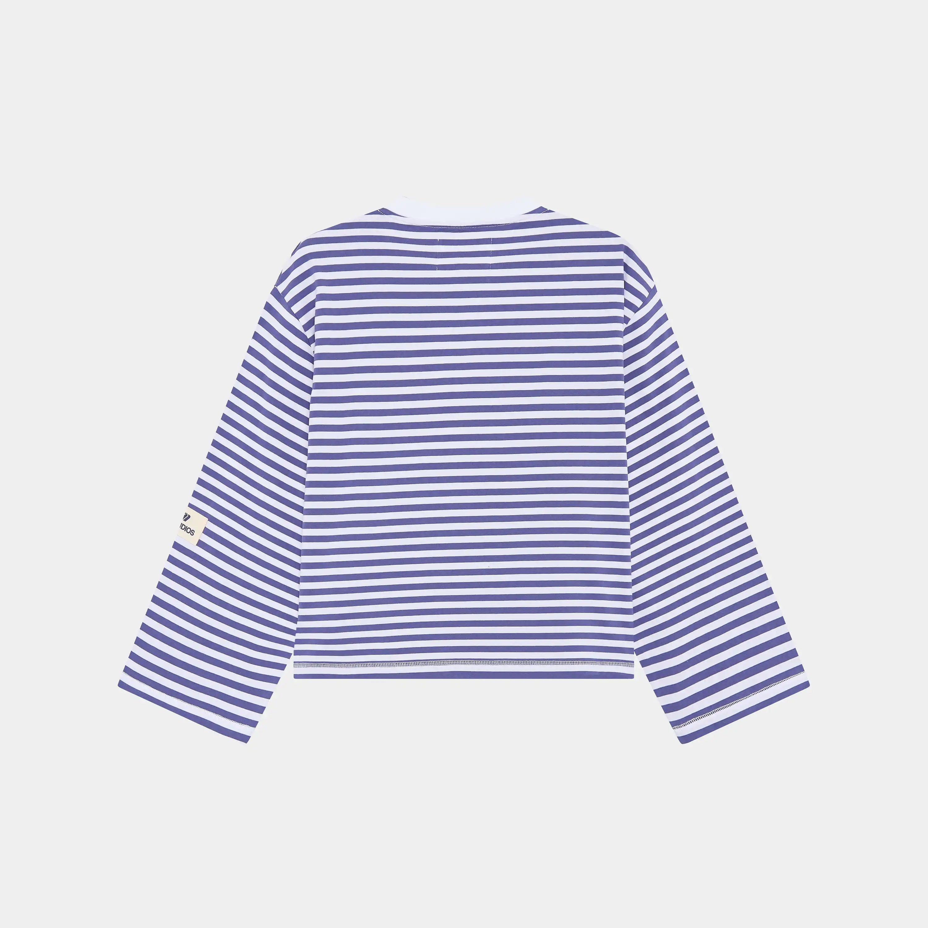 Horizon Striped Deep Cobalt LS