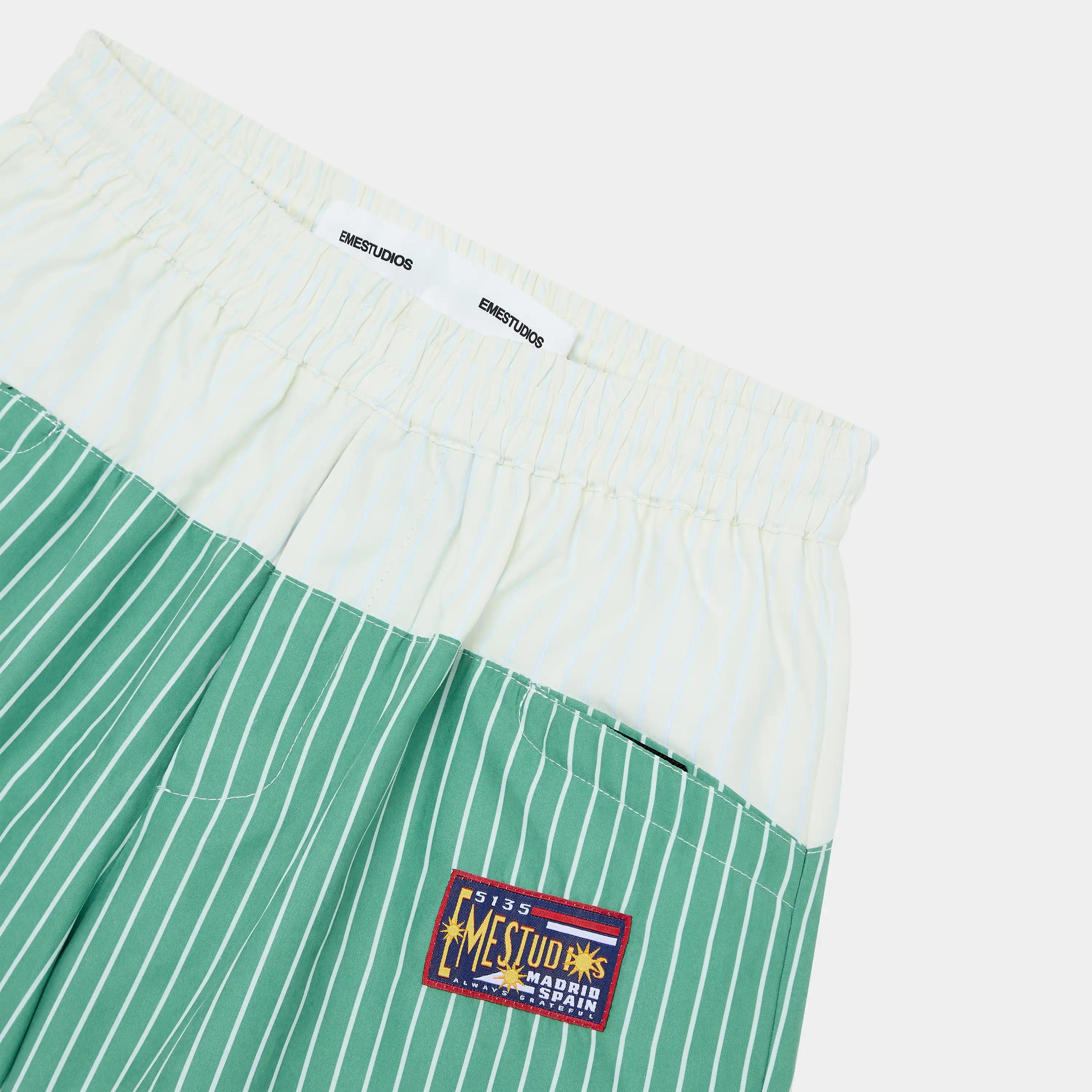 Gary Striped Swim Trunks