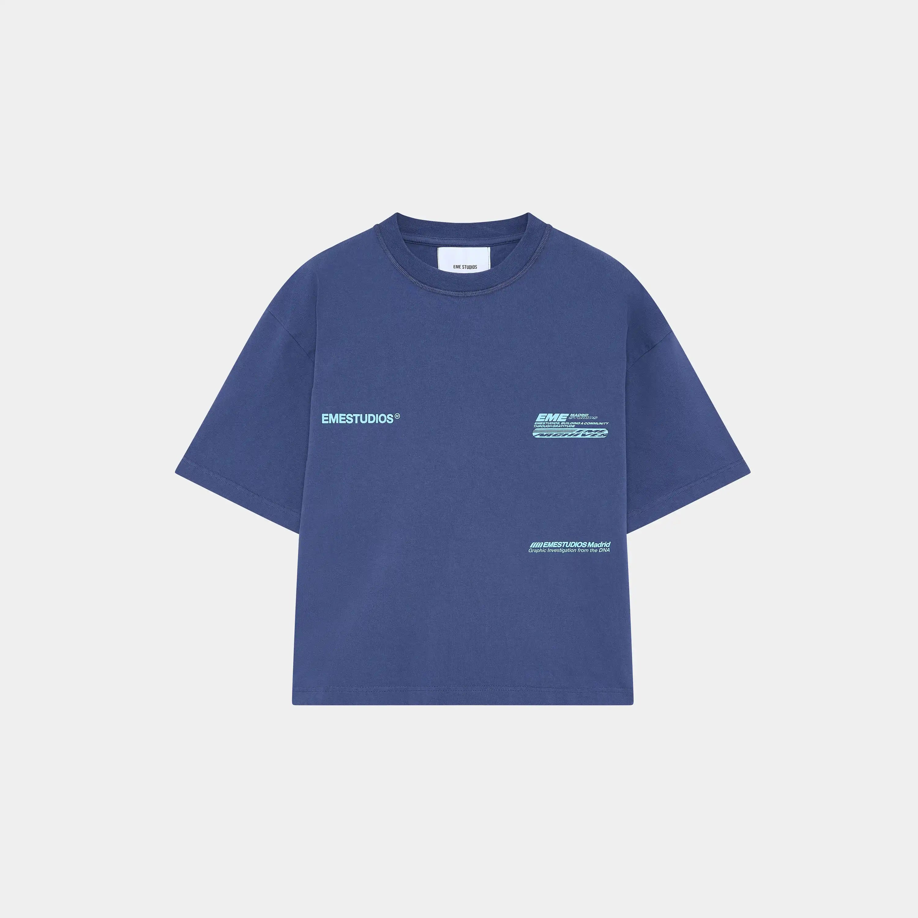 DNA Blue Oversized Tee