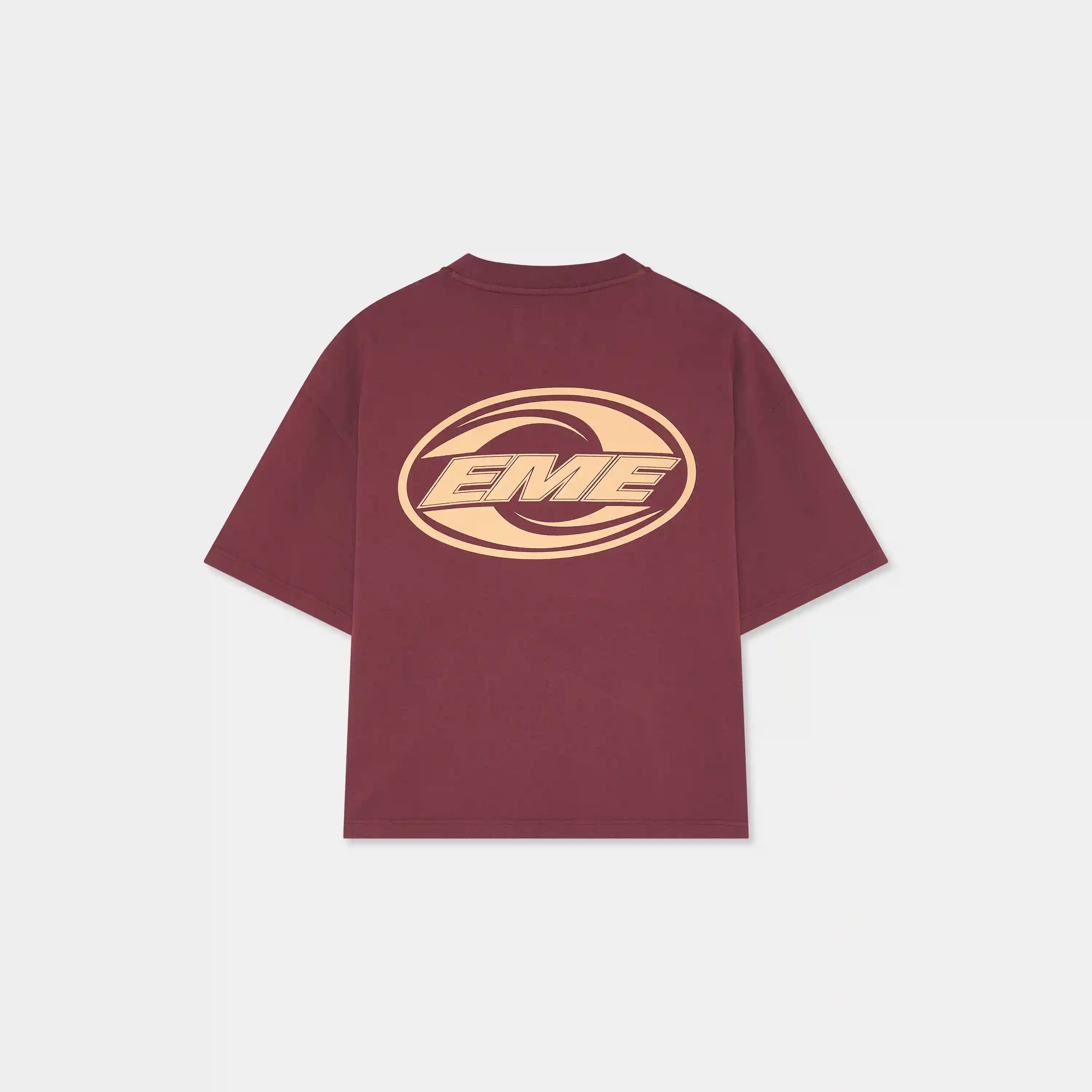 Duality Wine Oversized Tee