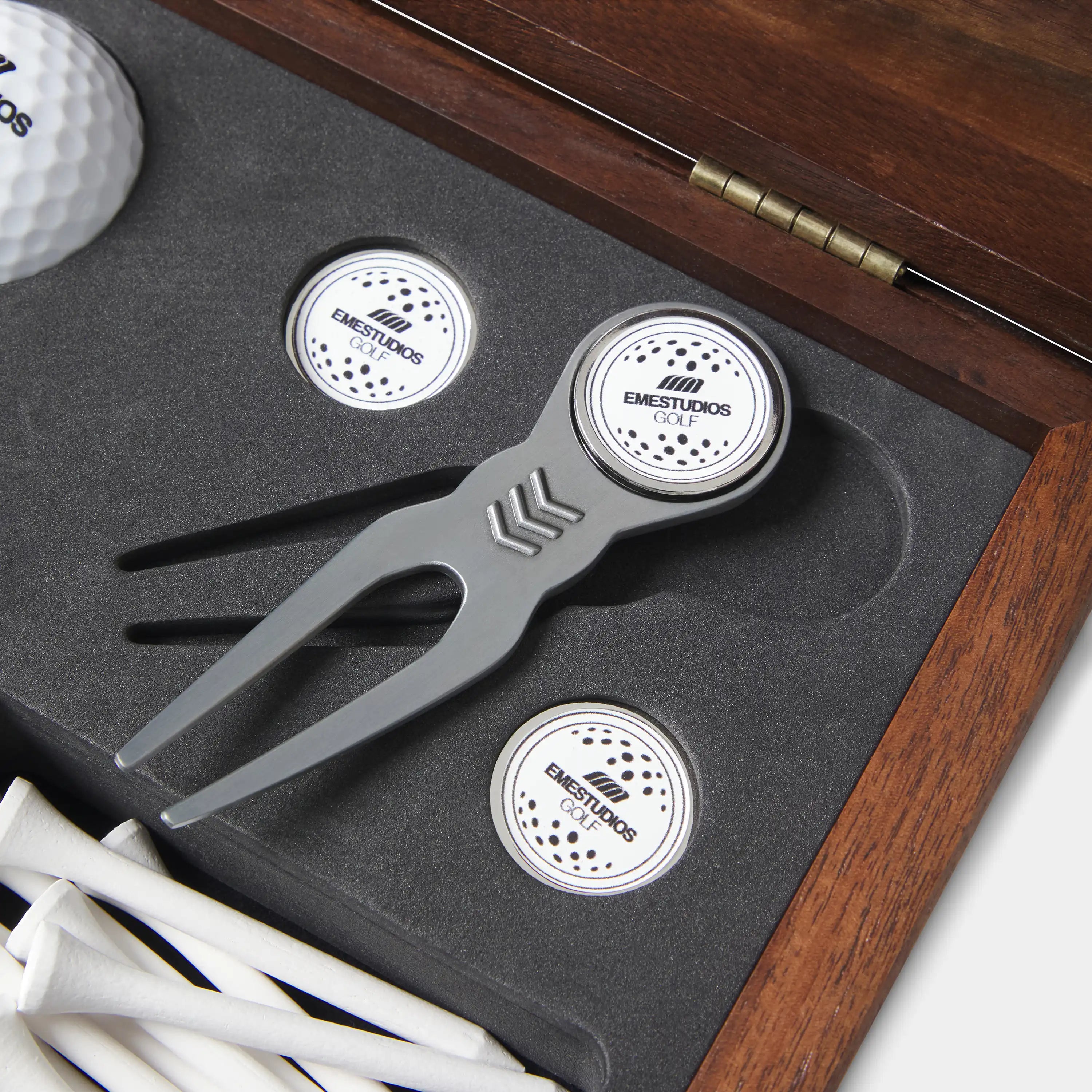 Golf Wooden Box Set
