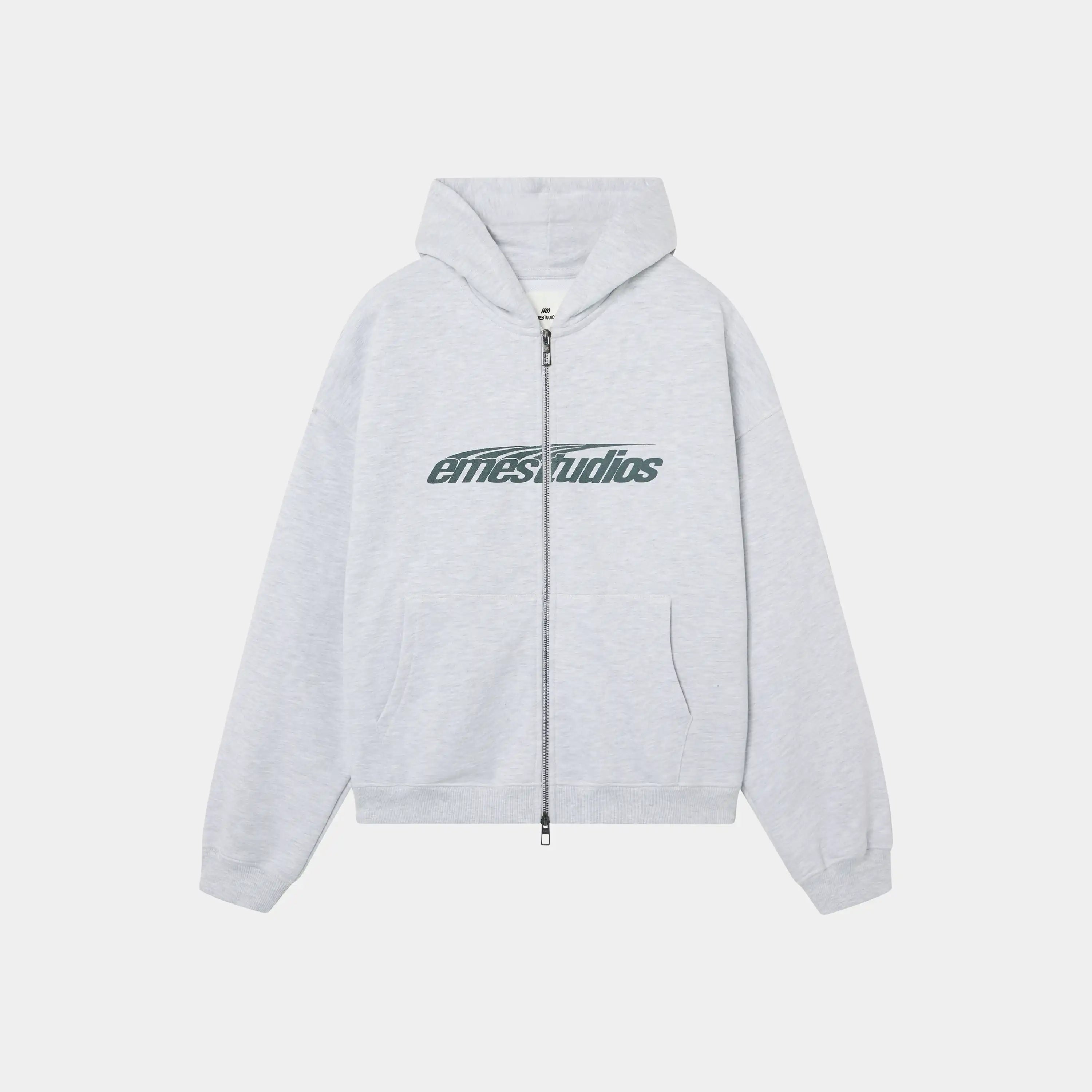 Intel Heather Grey Full Zip