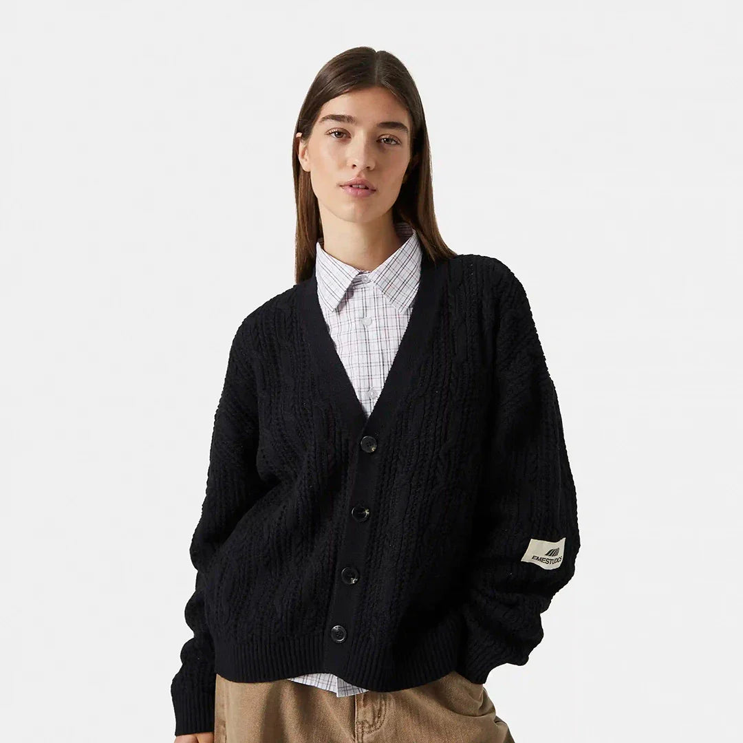 Inger Black Cardigan