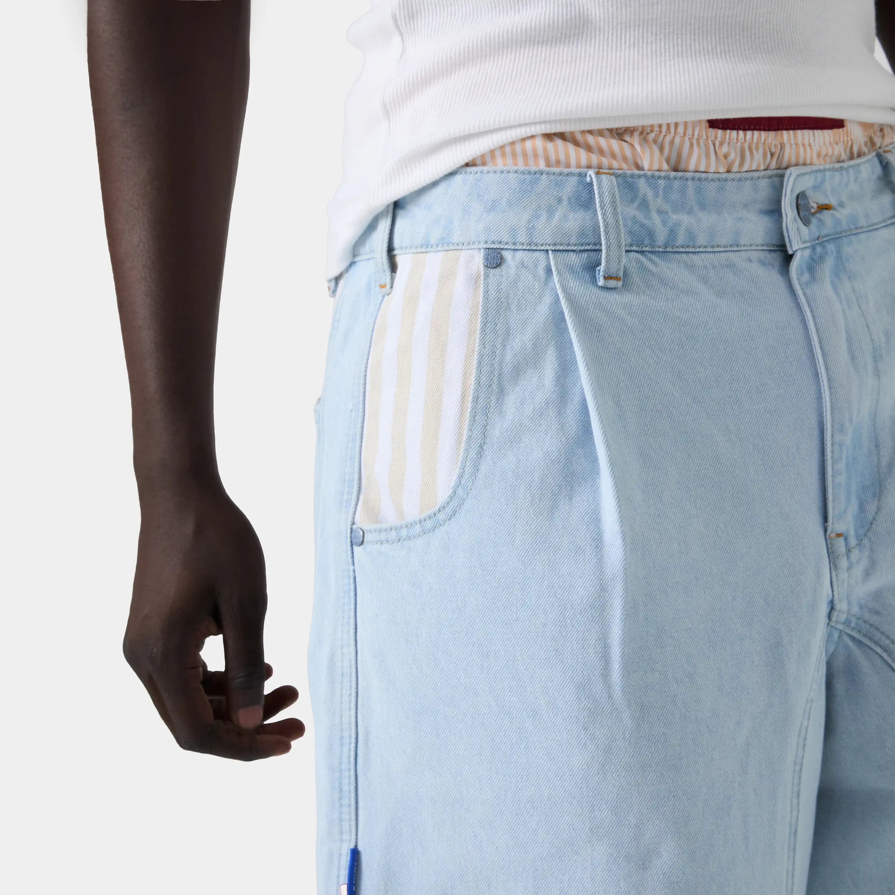 Tibiacore Blue Denim Jorts