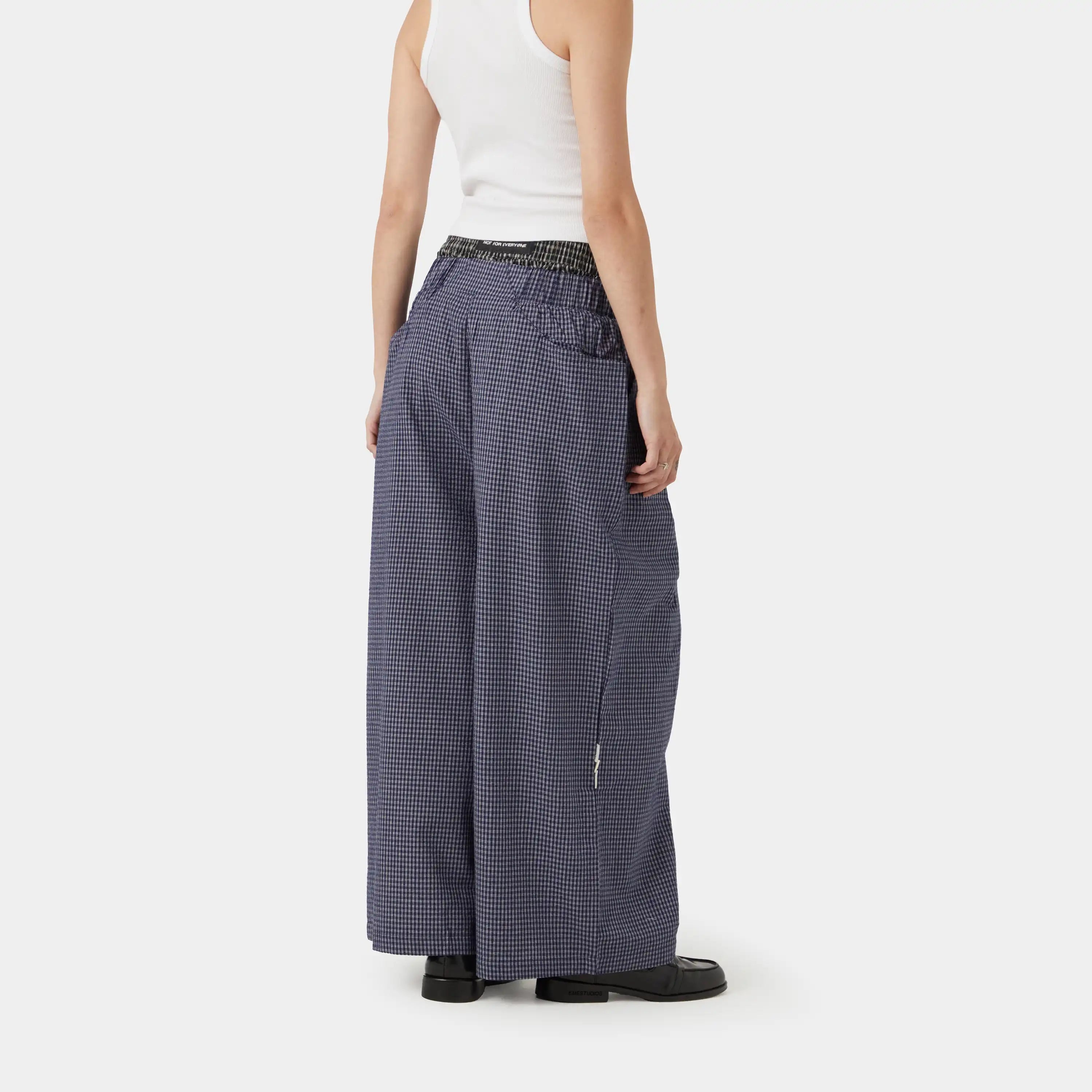 Agl Navy Wide Pants