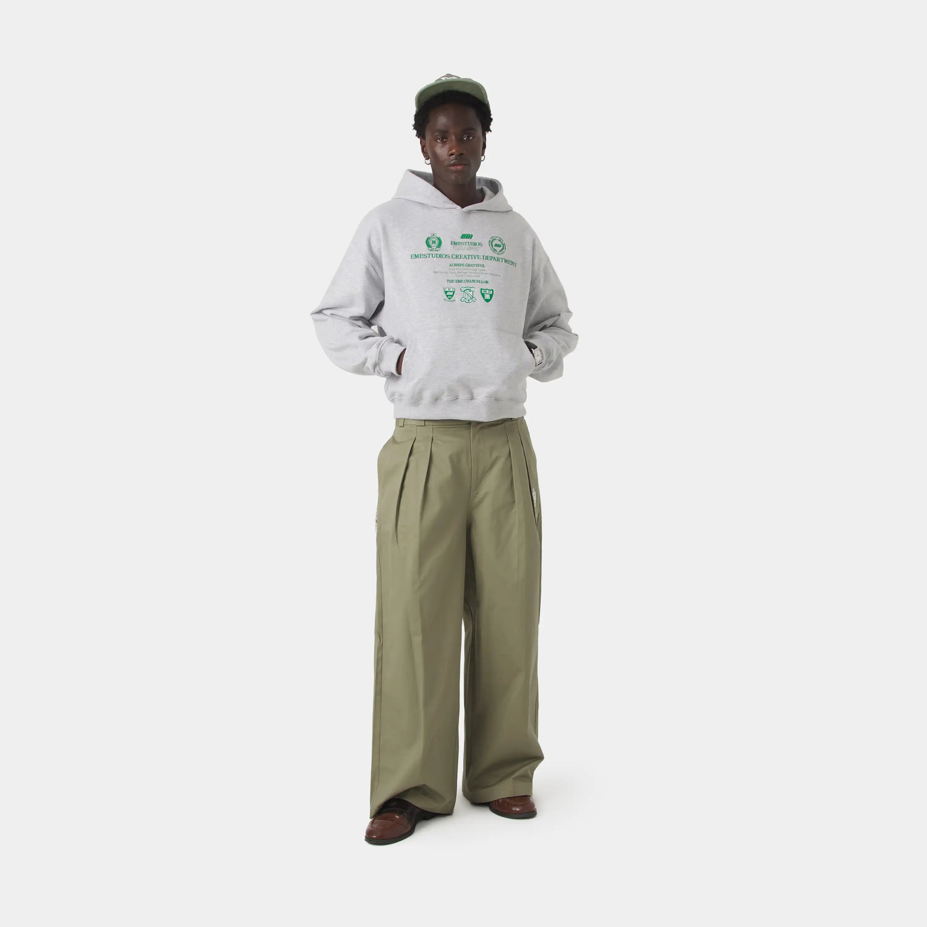 Chancellor Grey Oversized Hoodie