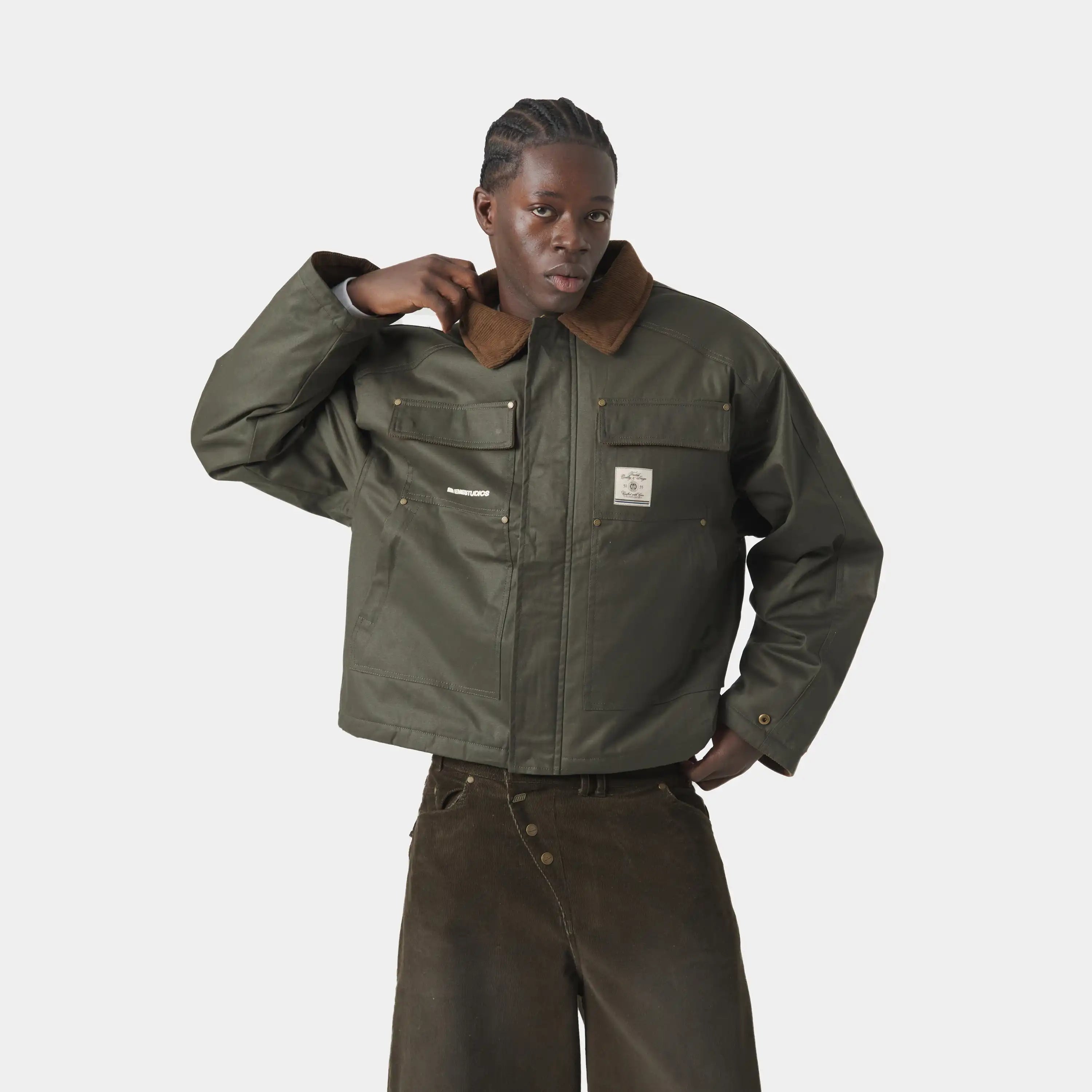 Ethos Forest Boxy Jacket