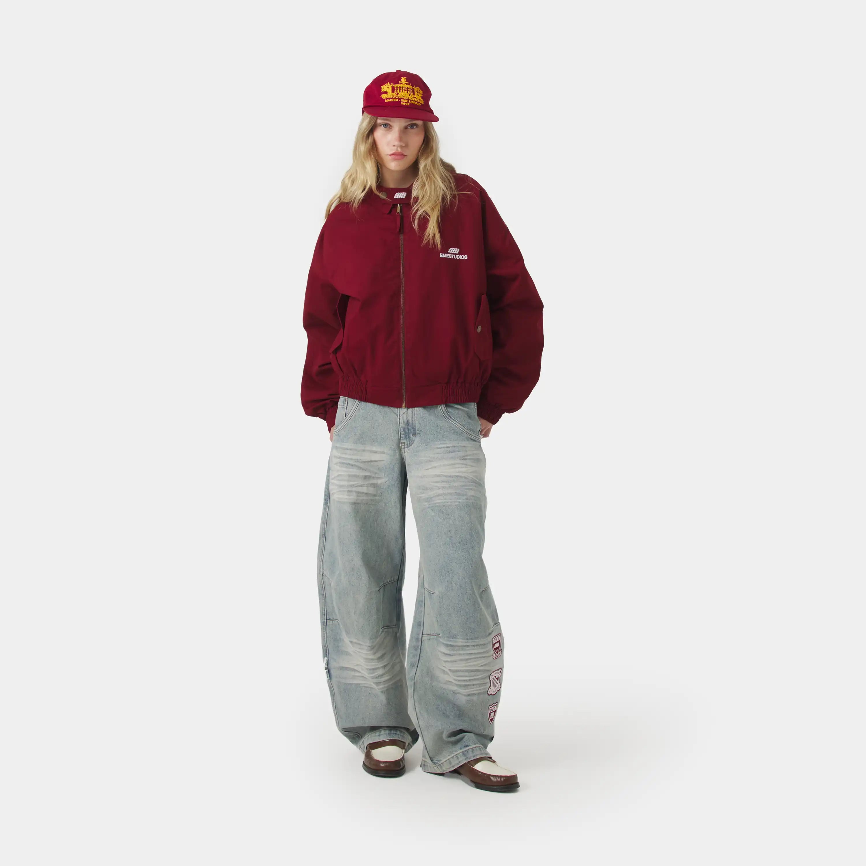 Chulo G Burgundy Reverse Jacket