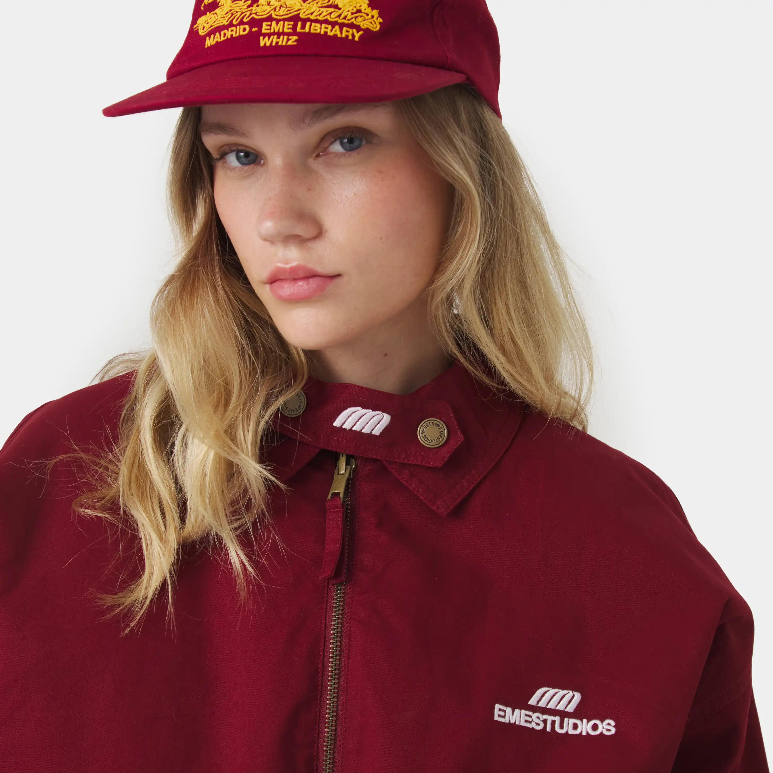 Chulo G Burgundy Reverse Jacket