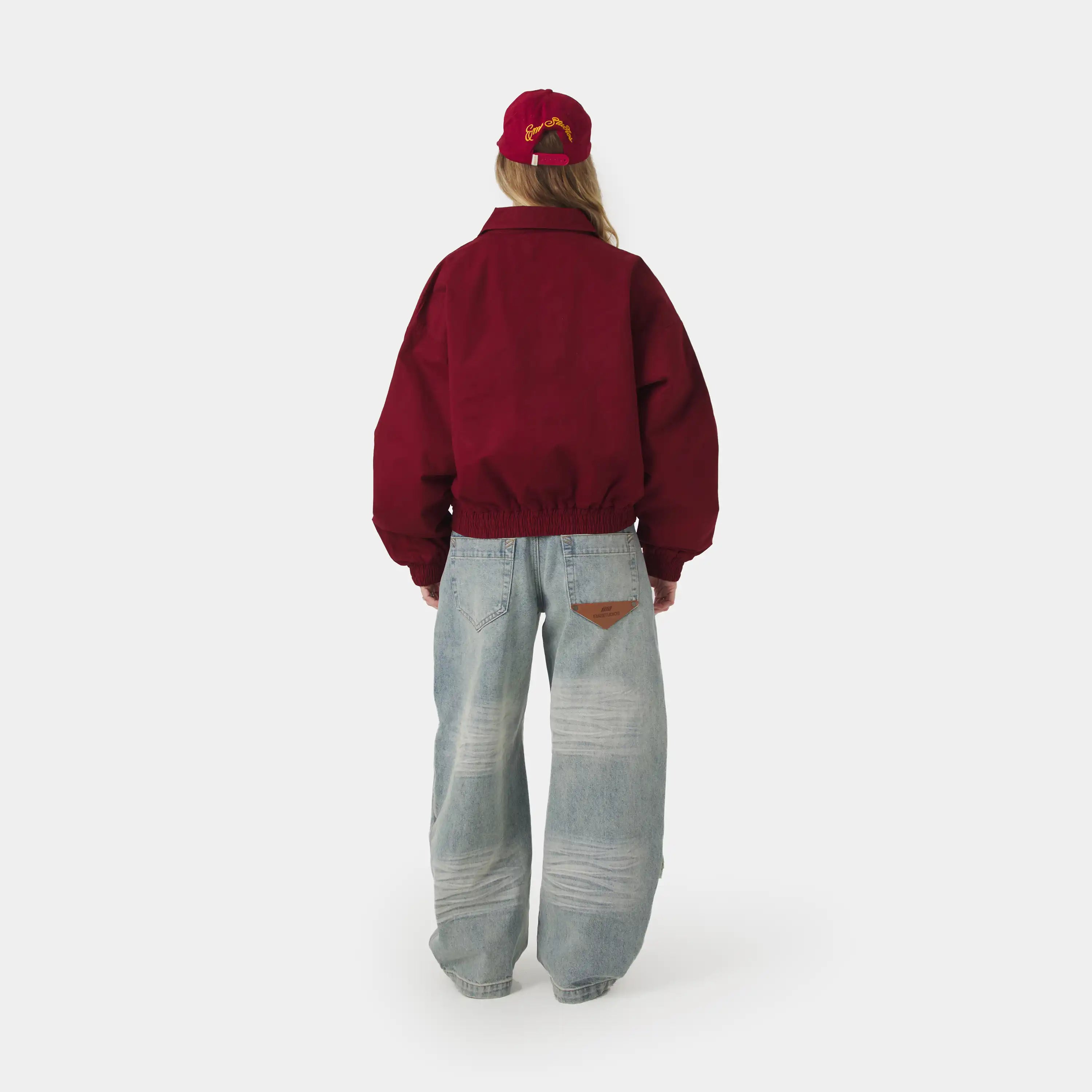 Chulo G Burgundy Reverse Jacket