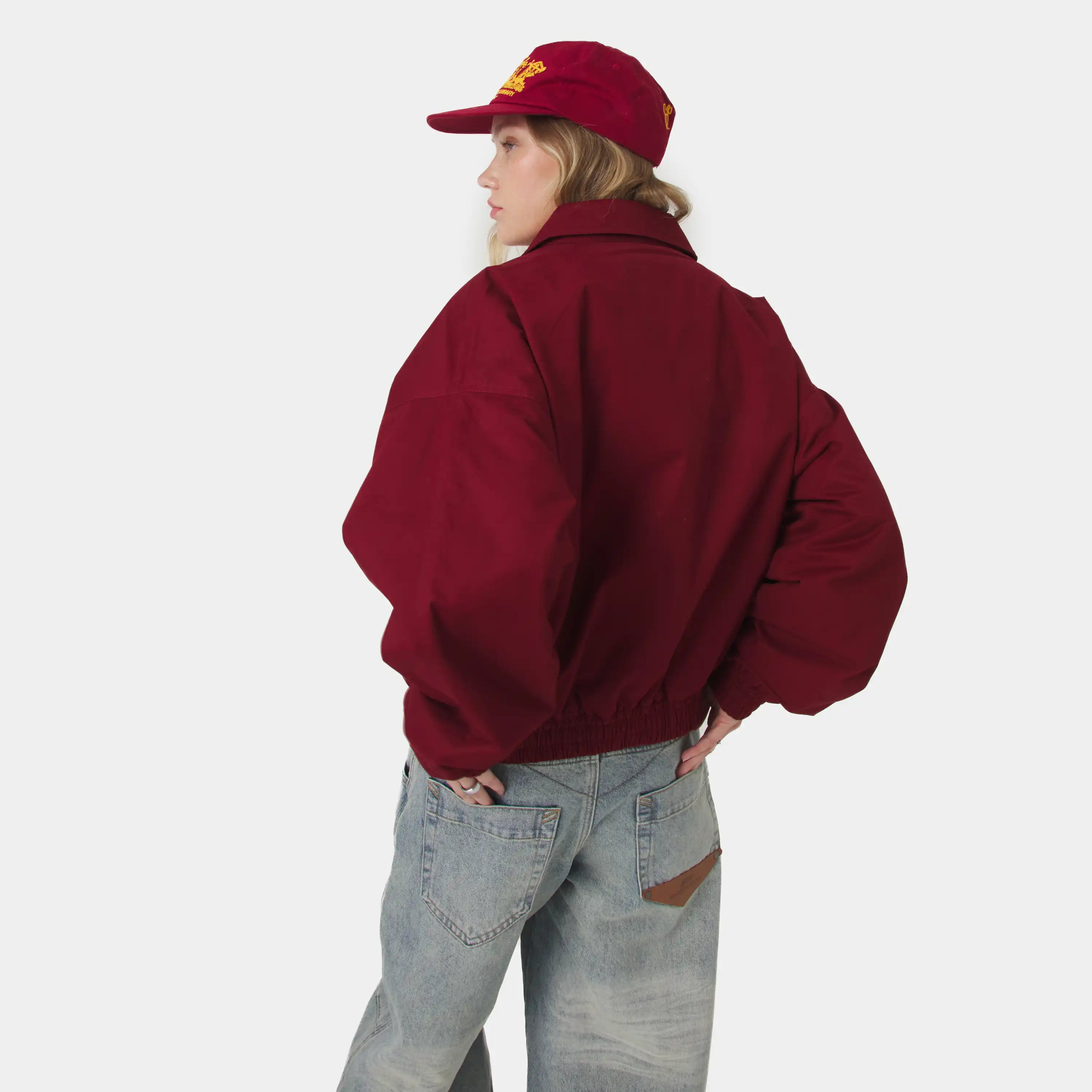 Chulo G Burgundy Reverse Jacket