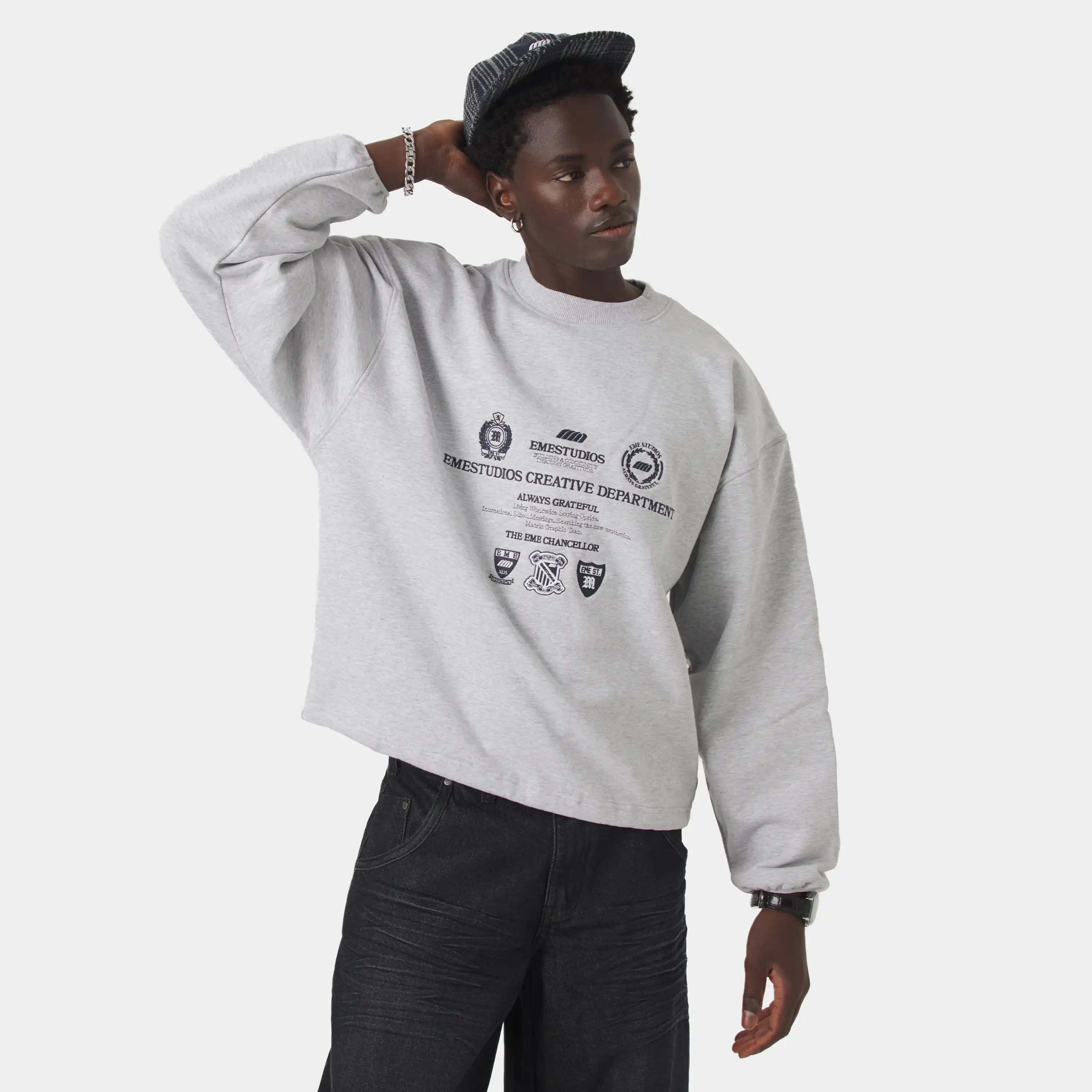Chancellor Heather Grey Crewneck