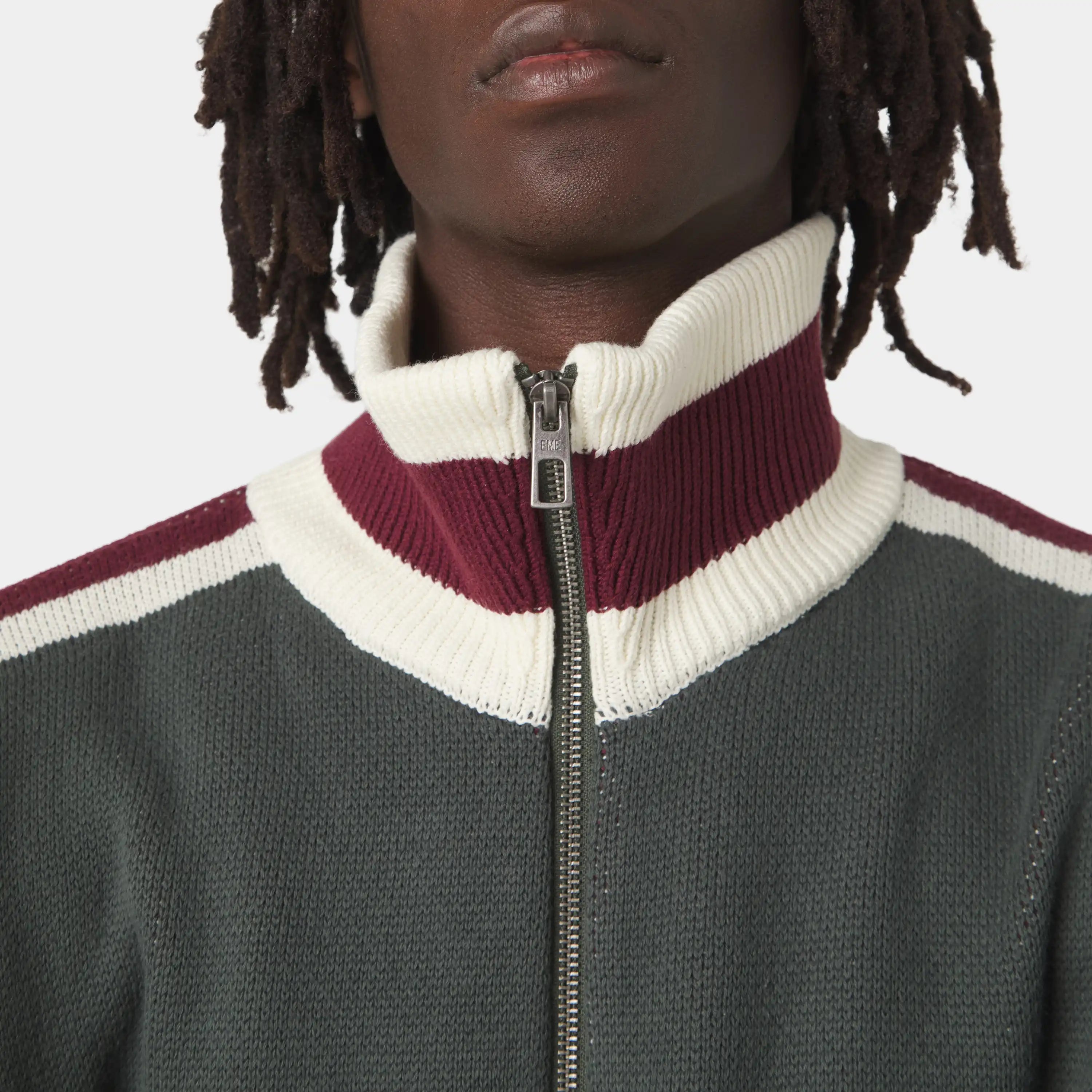 Echellor Forest Zipper Knit