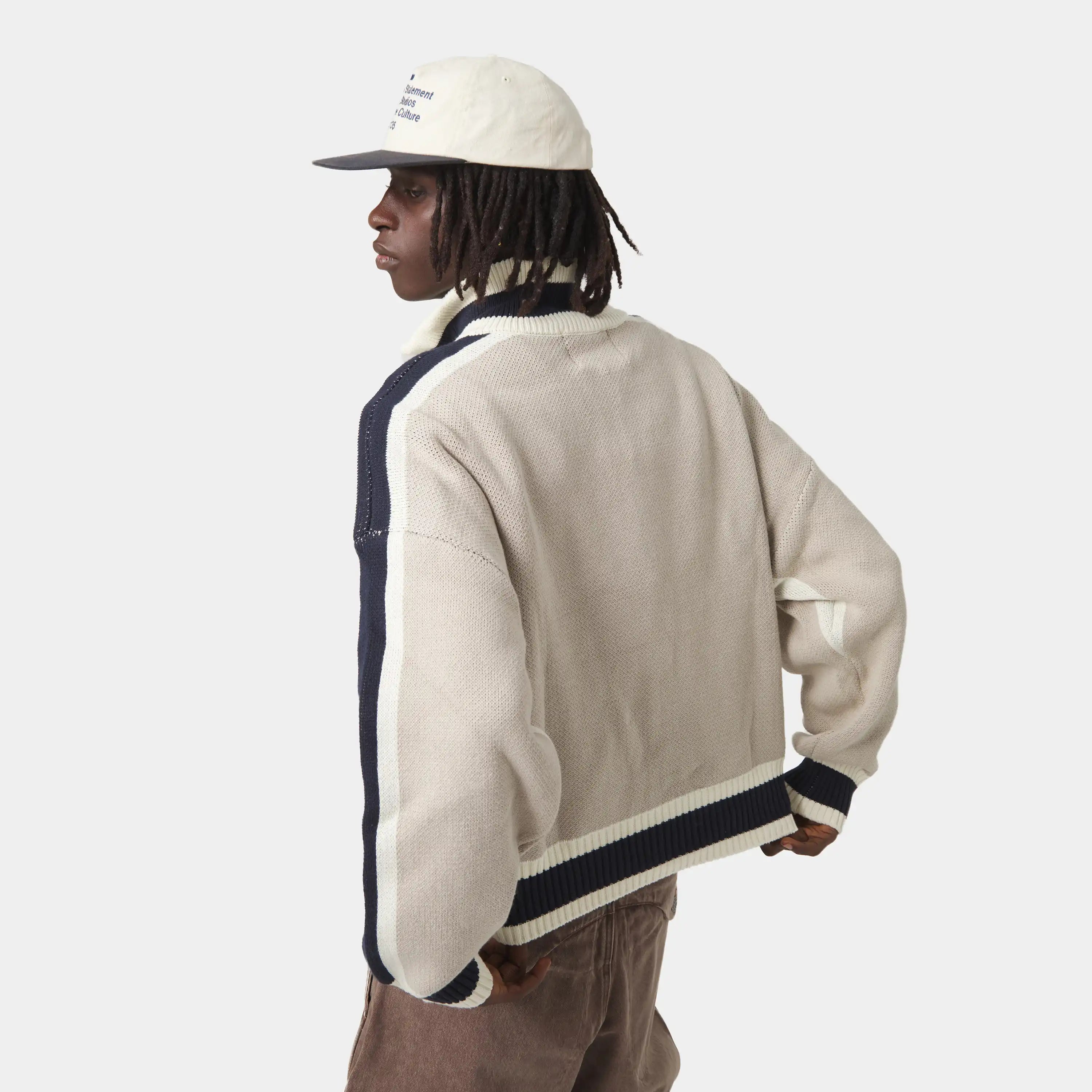 Echellor Off Sand Zipper Knit