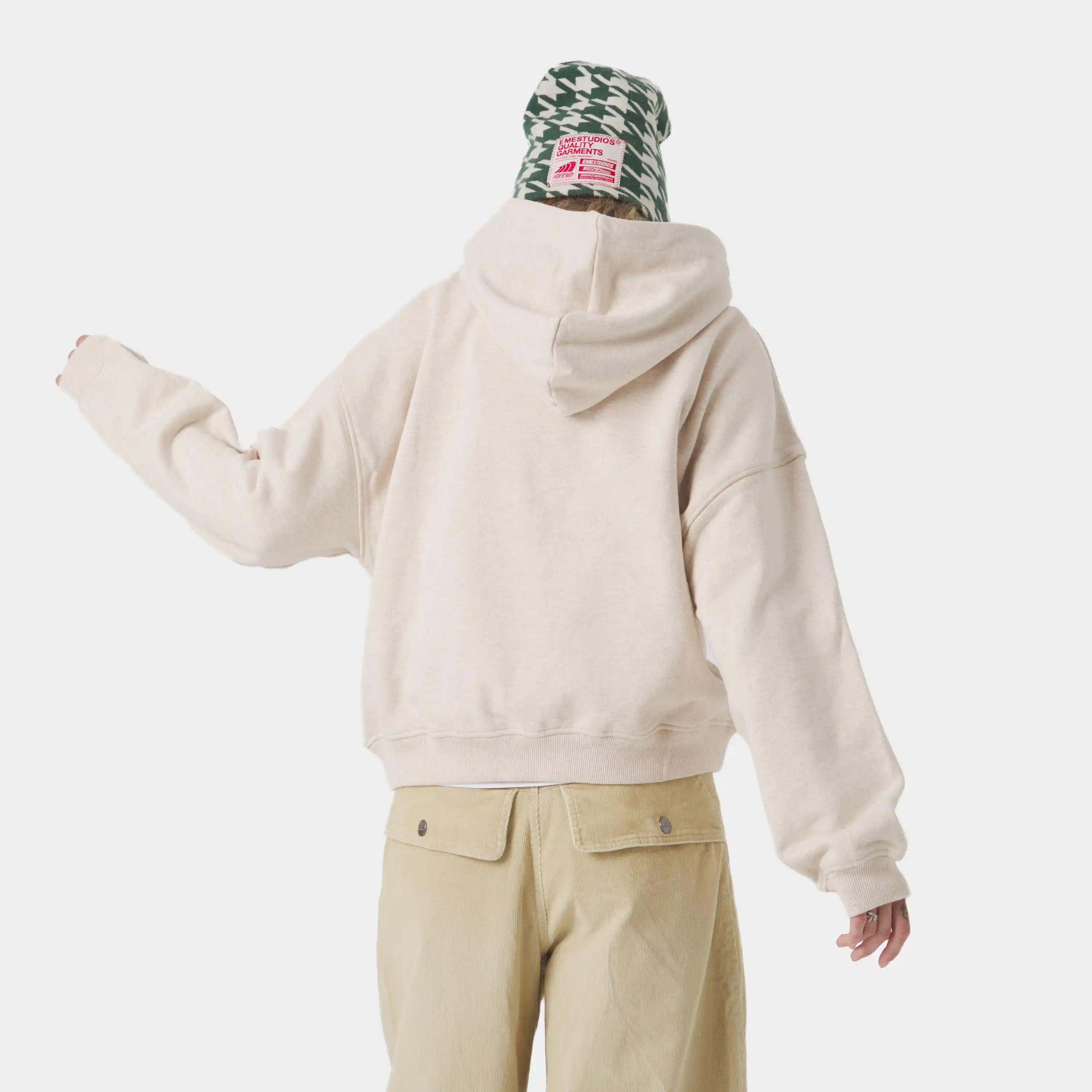 Ssamo Off Sand Oversized Hoodie