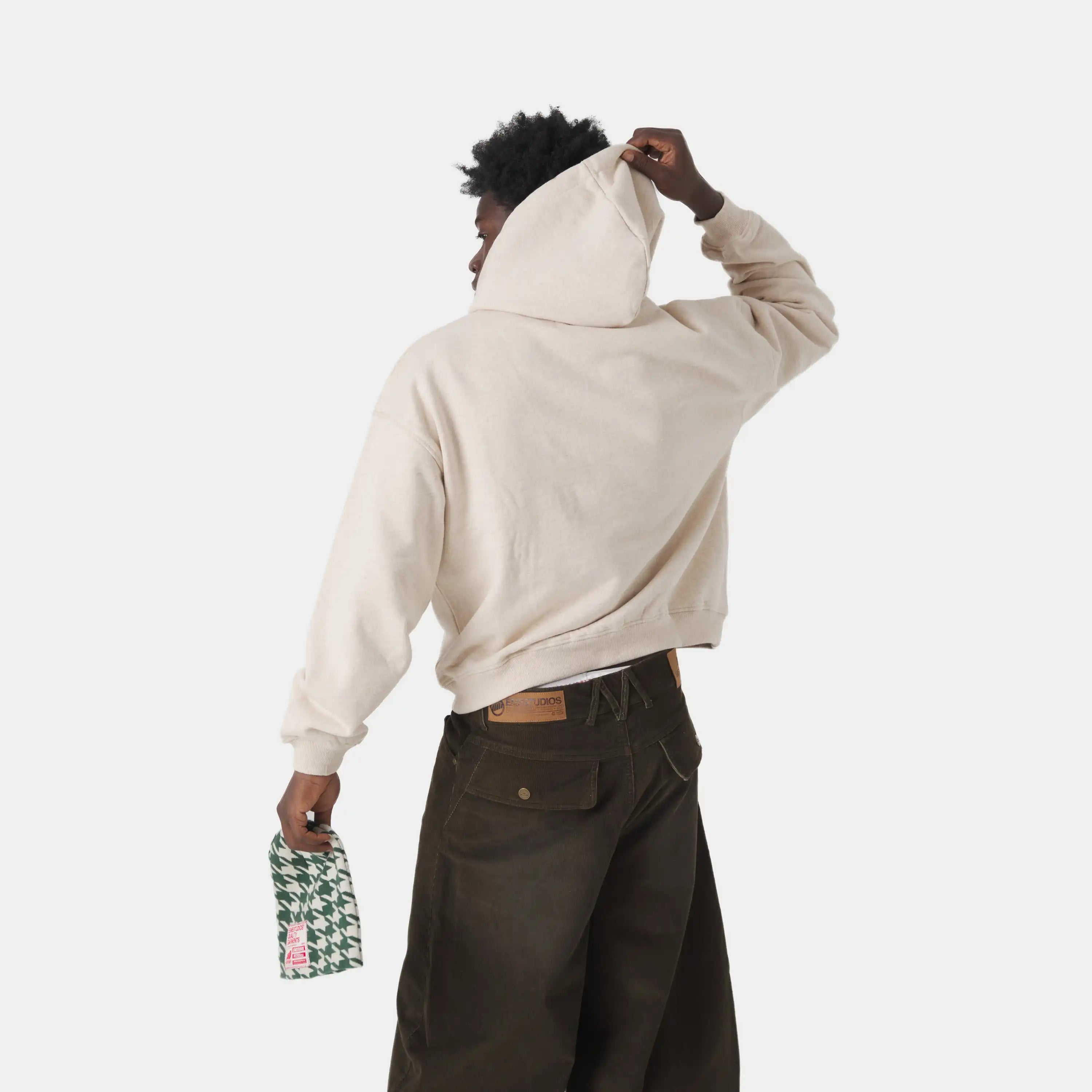 Ssamo Off Sand Oversized Hoodie