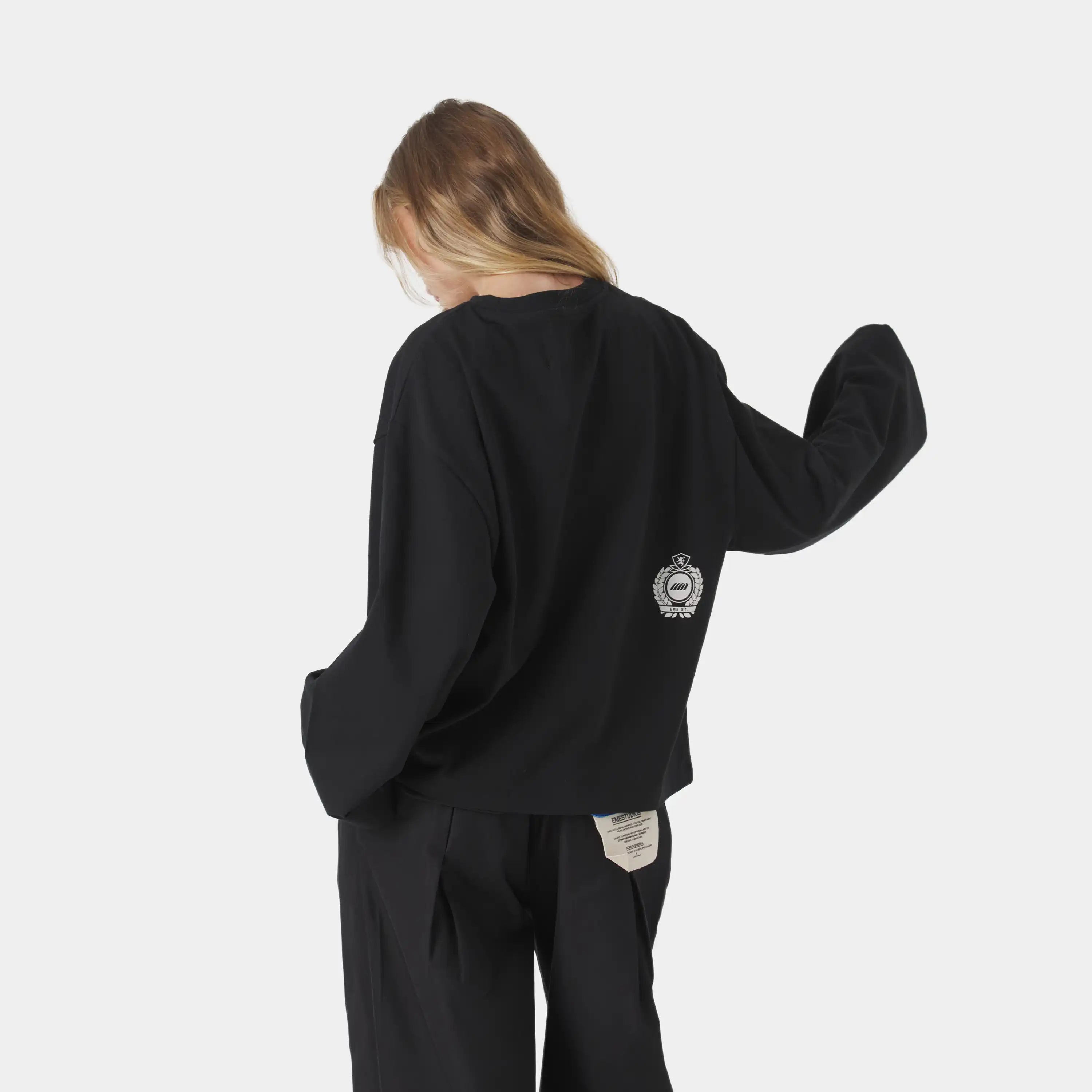 Bound Black Long Sleeve