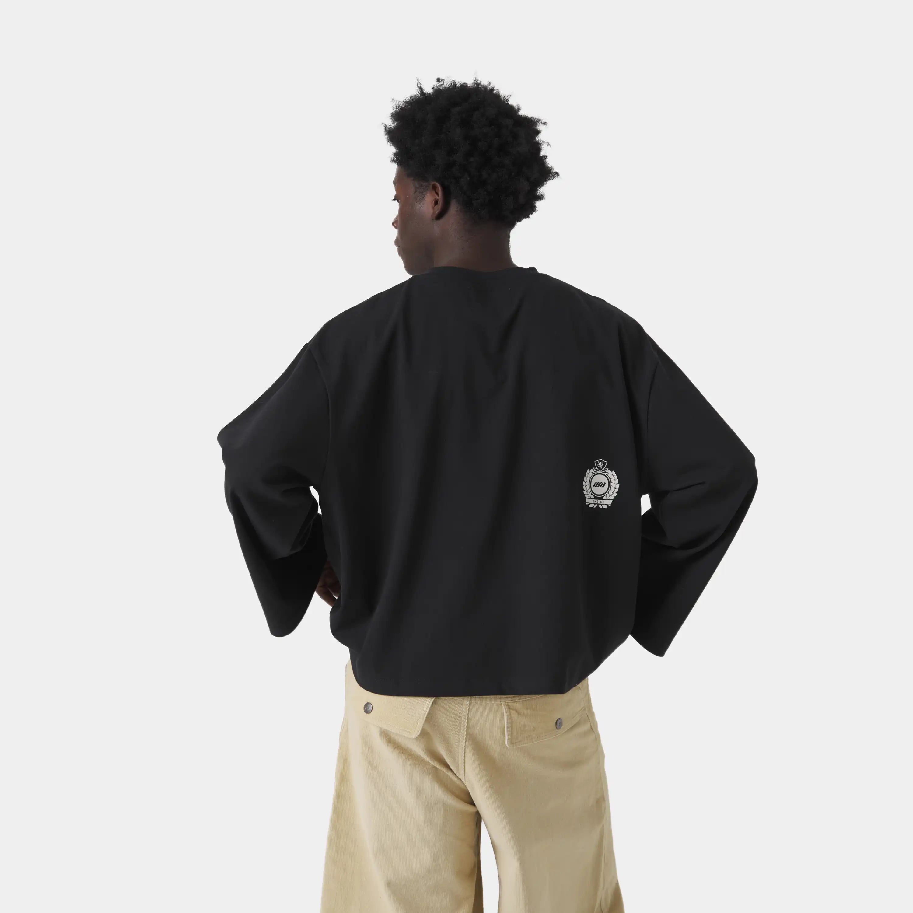 Bound Black Long Sleeve