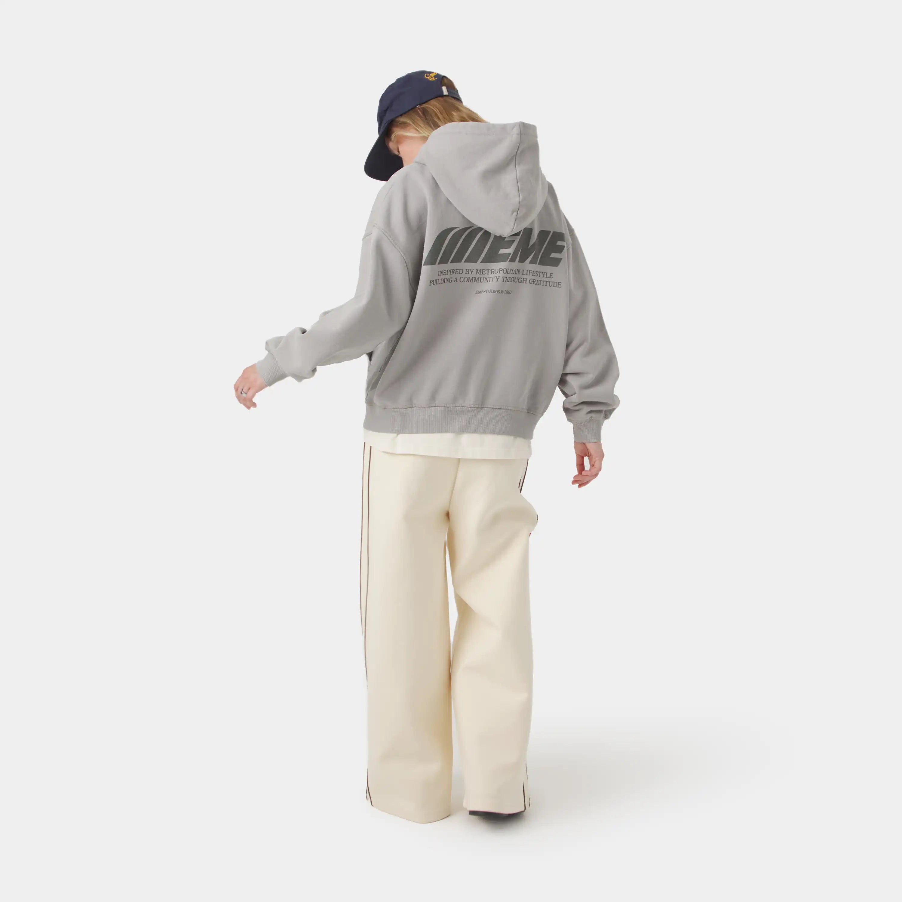 Builder Metal Oversized Hoodie