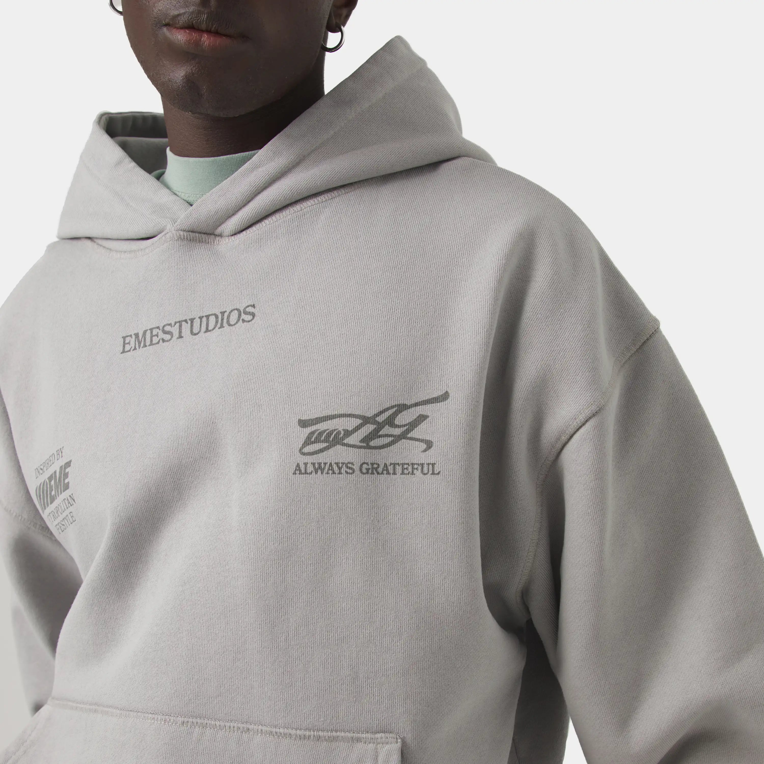 Builder Metal Oversized Hoodie