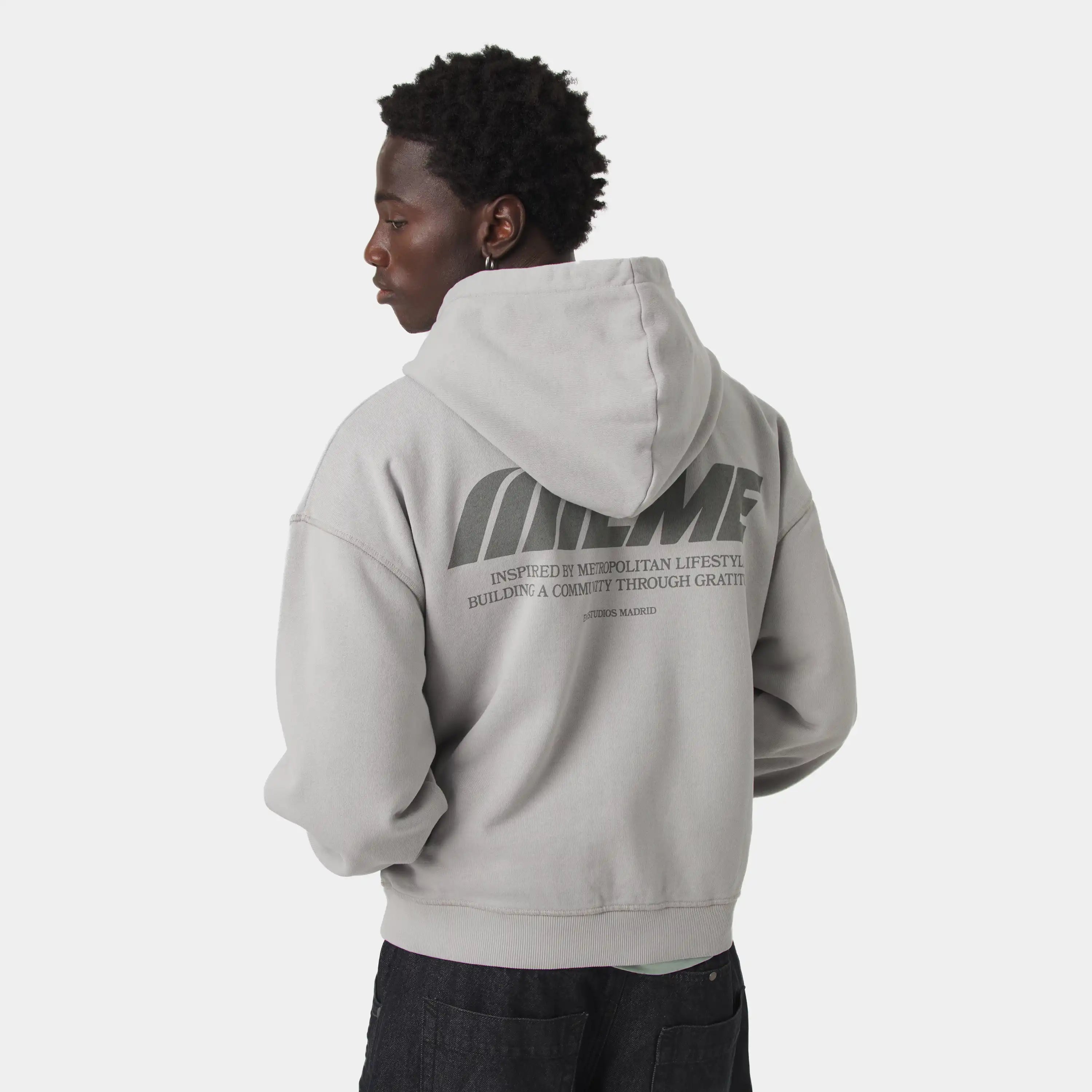 Builder Metal Oversized Hoodie