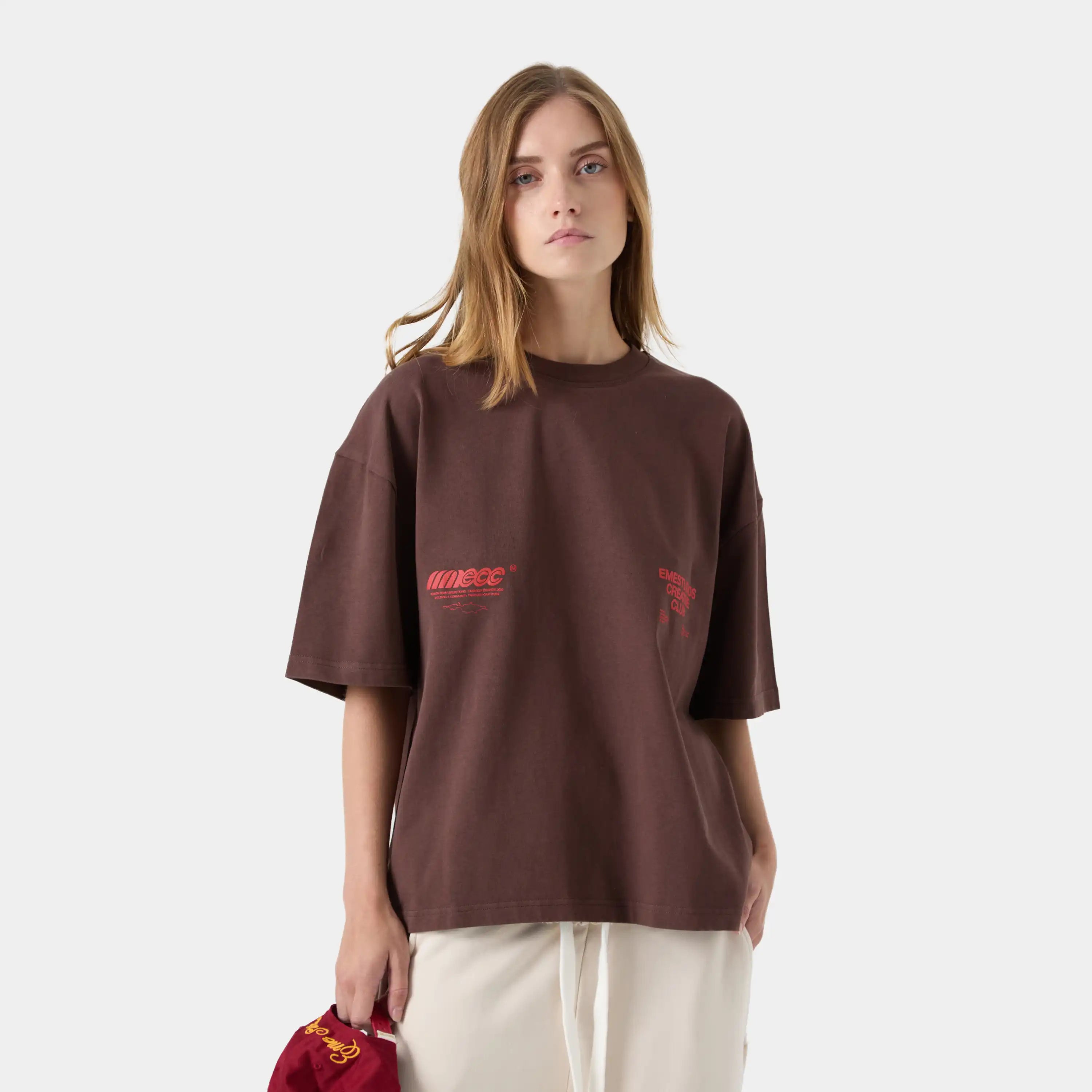 ECC Wine Oversized Tee