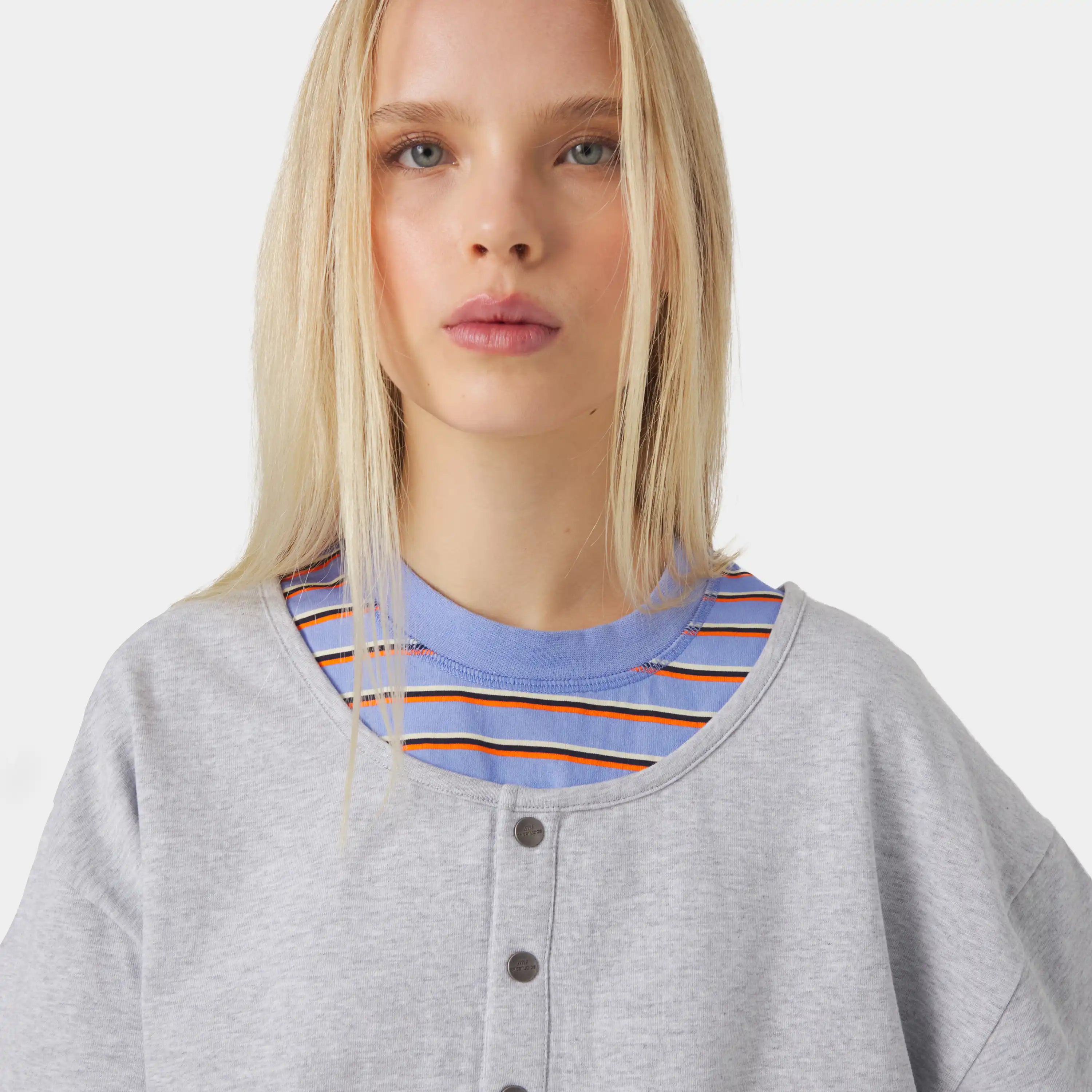 Double Collar Long Sleeve