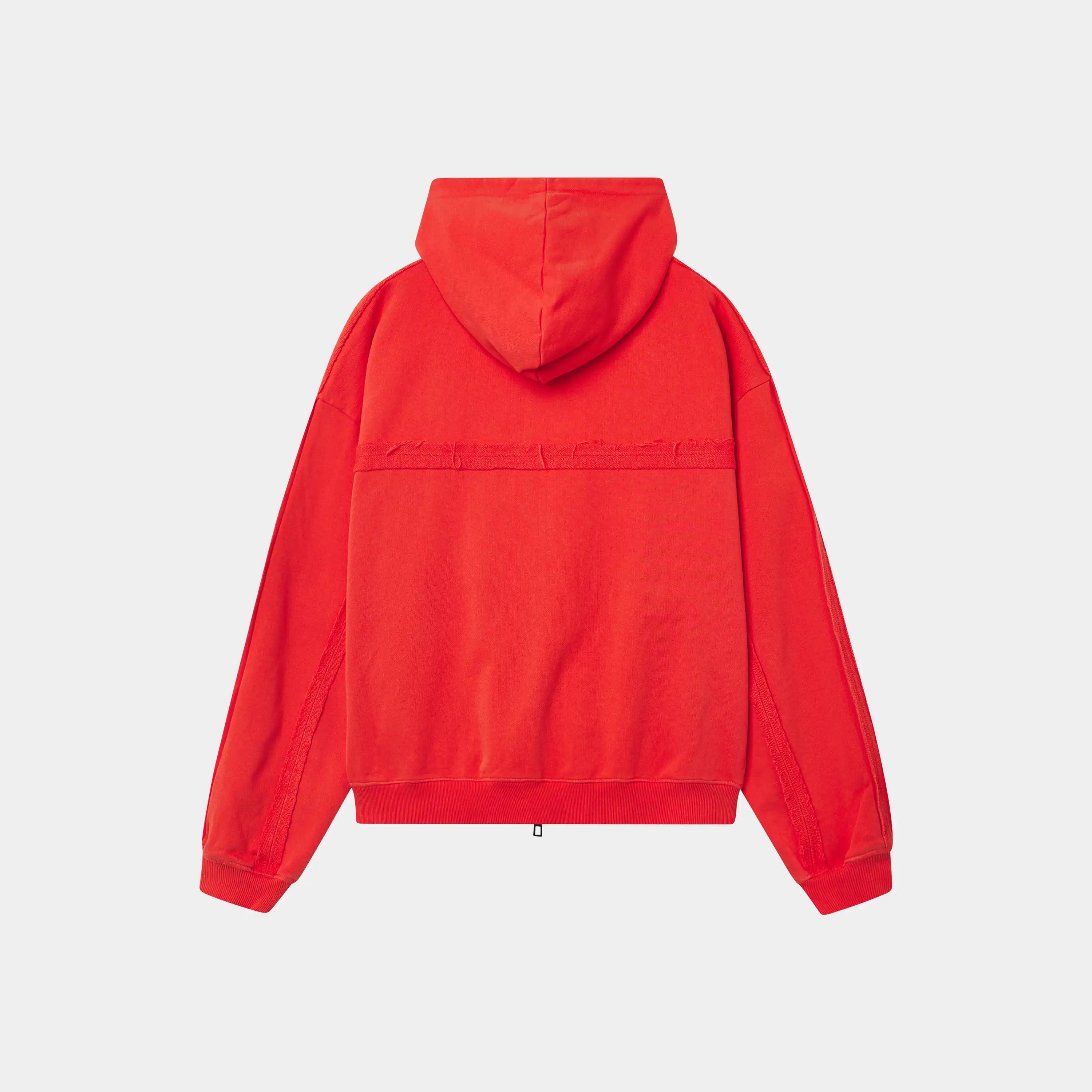 Gummy Poppy Red Cropped Full Zip