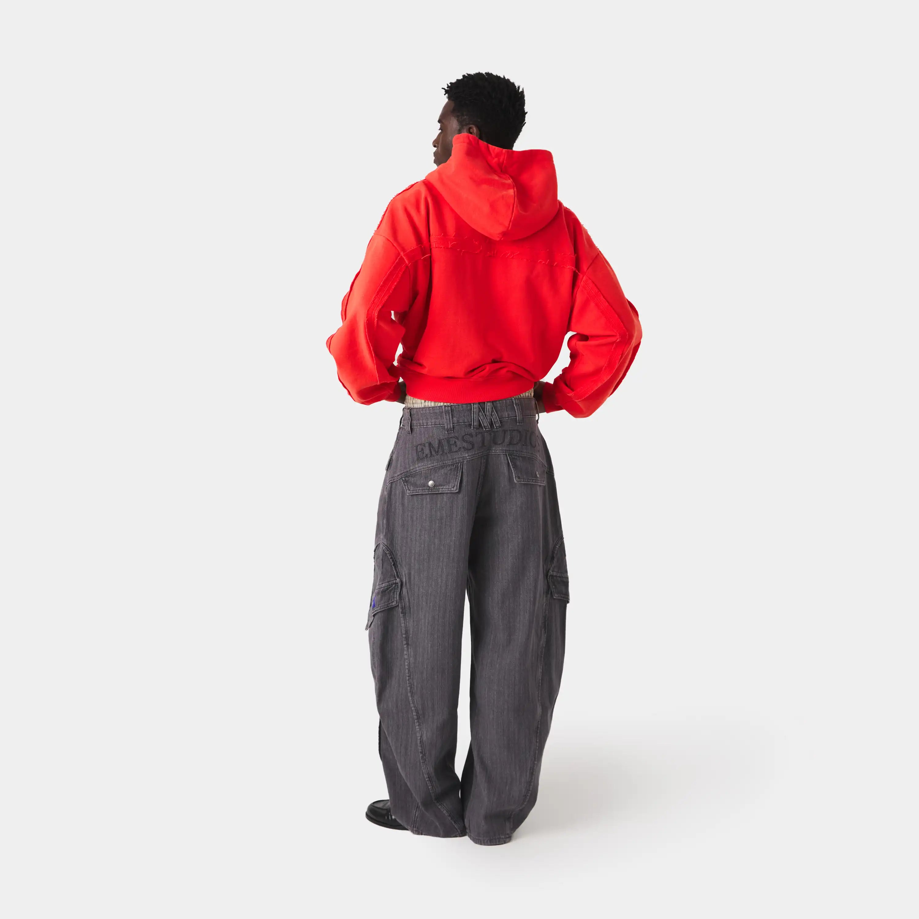 Gummy Poppy Red Cropped Full Zip