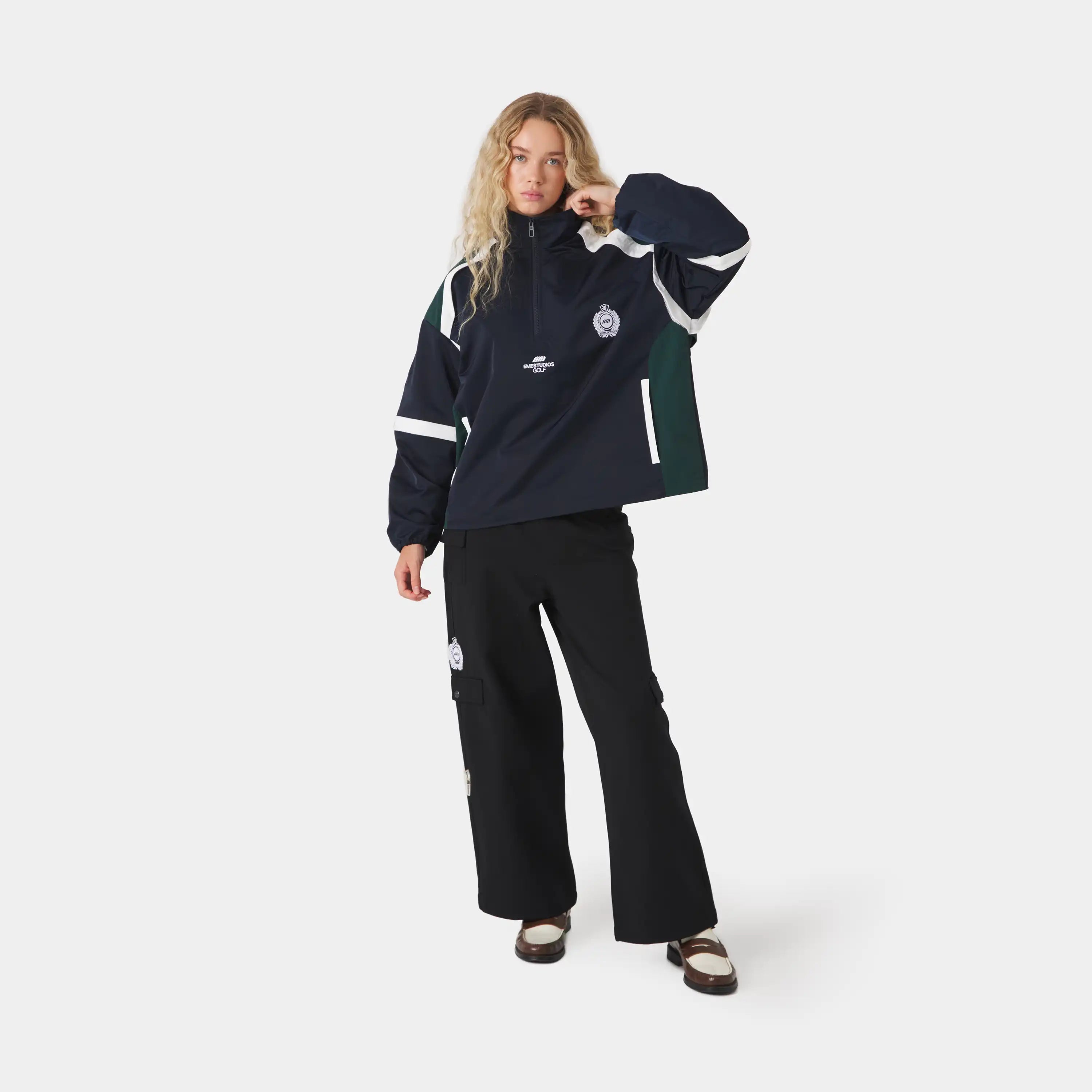 Golf Navy Windbreaker