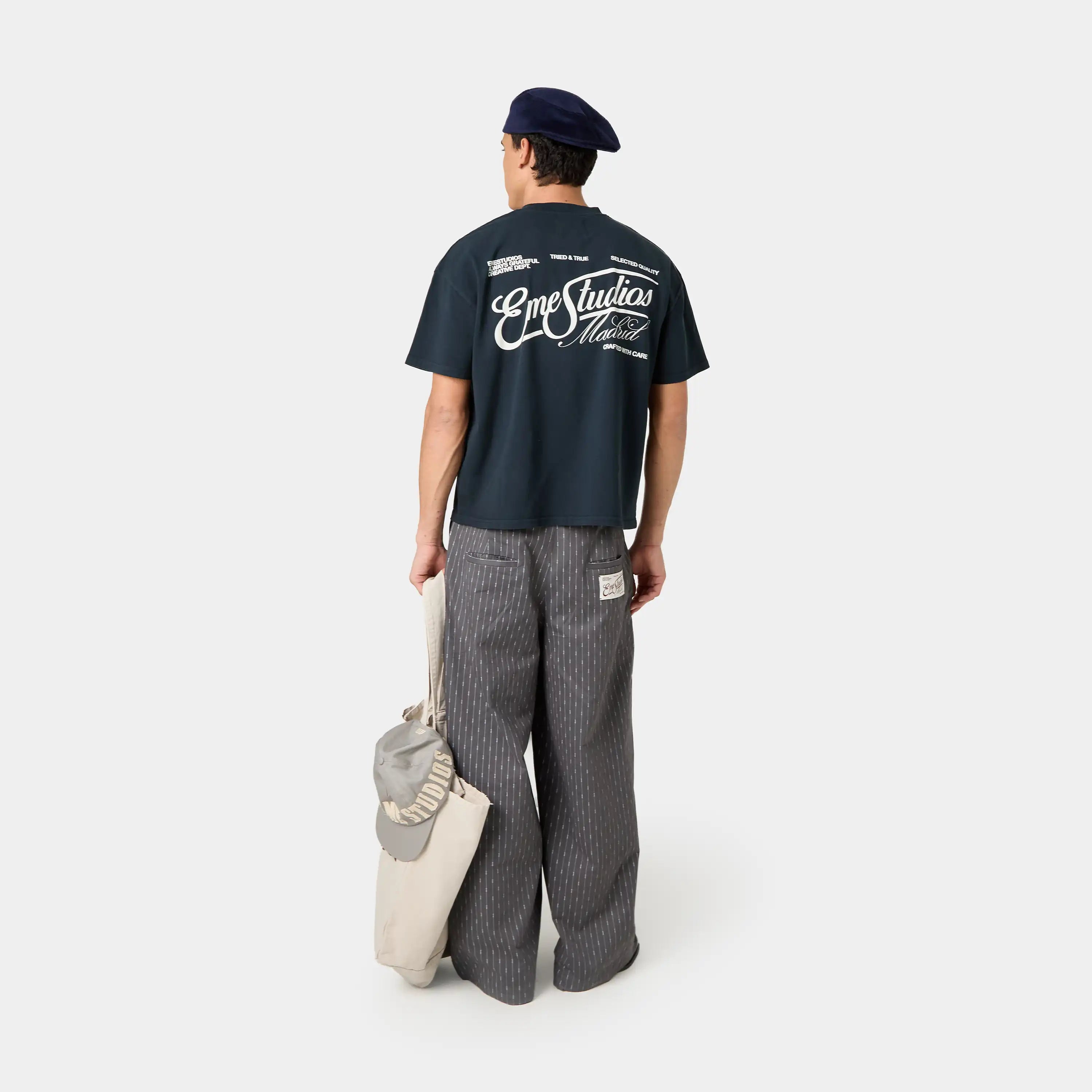 Tried & True Navy Oversized Tee
