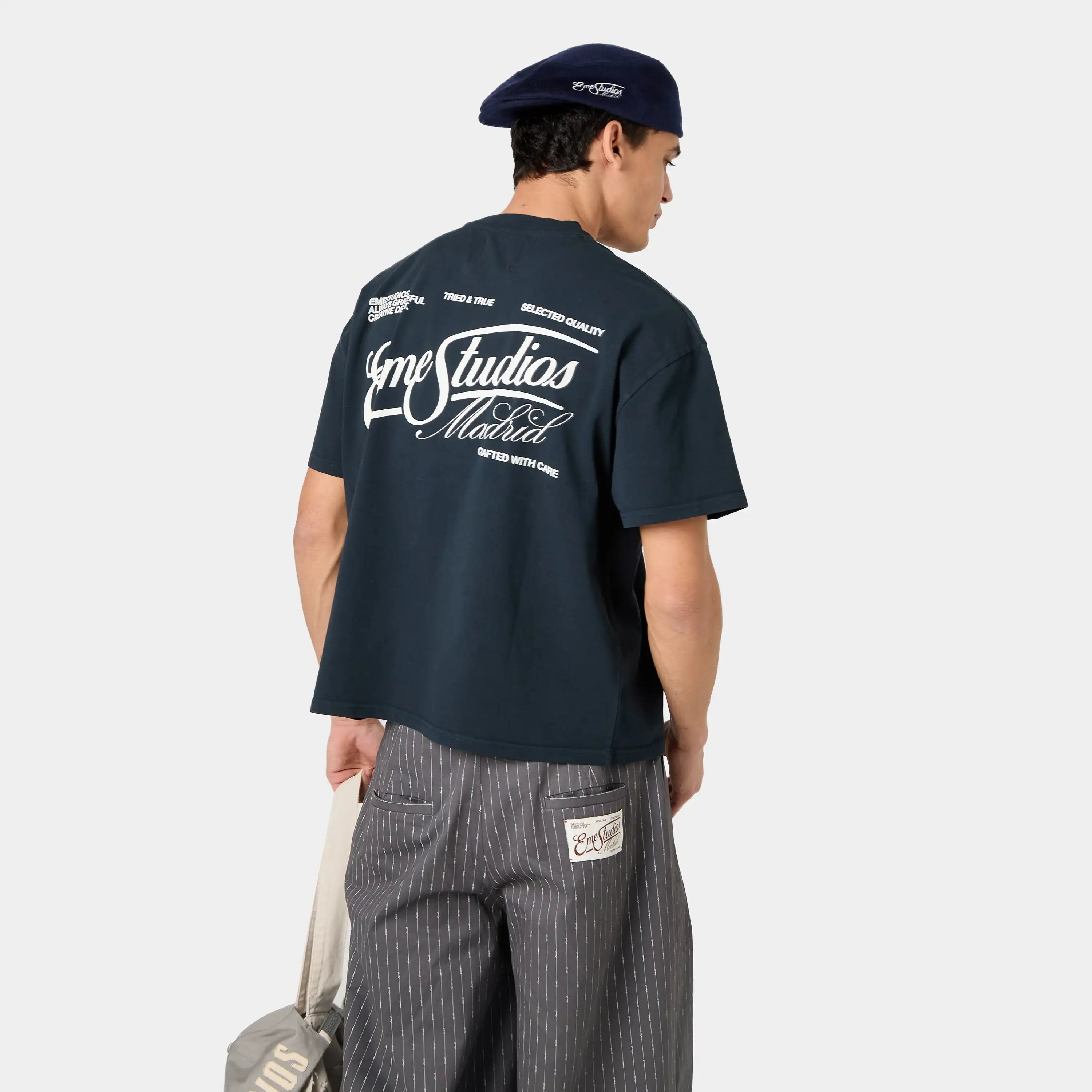 Tried & True Navy Oversized Tee