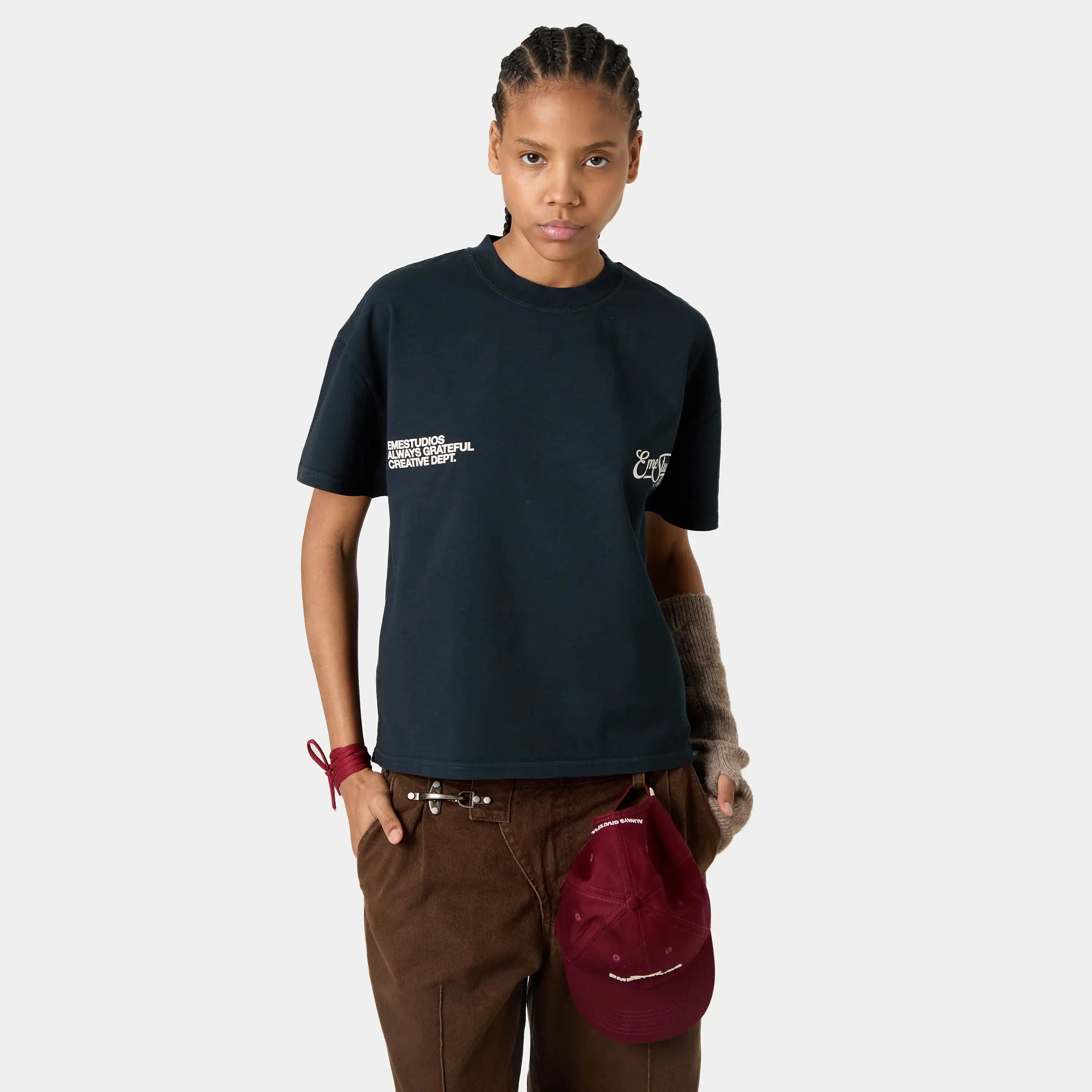 Tried & True Navy Oversized Tee