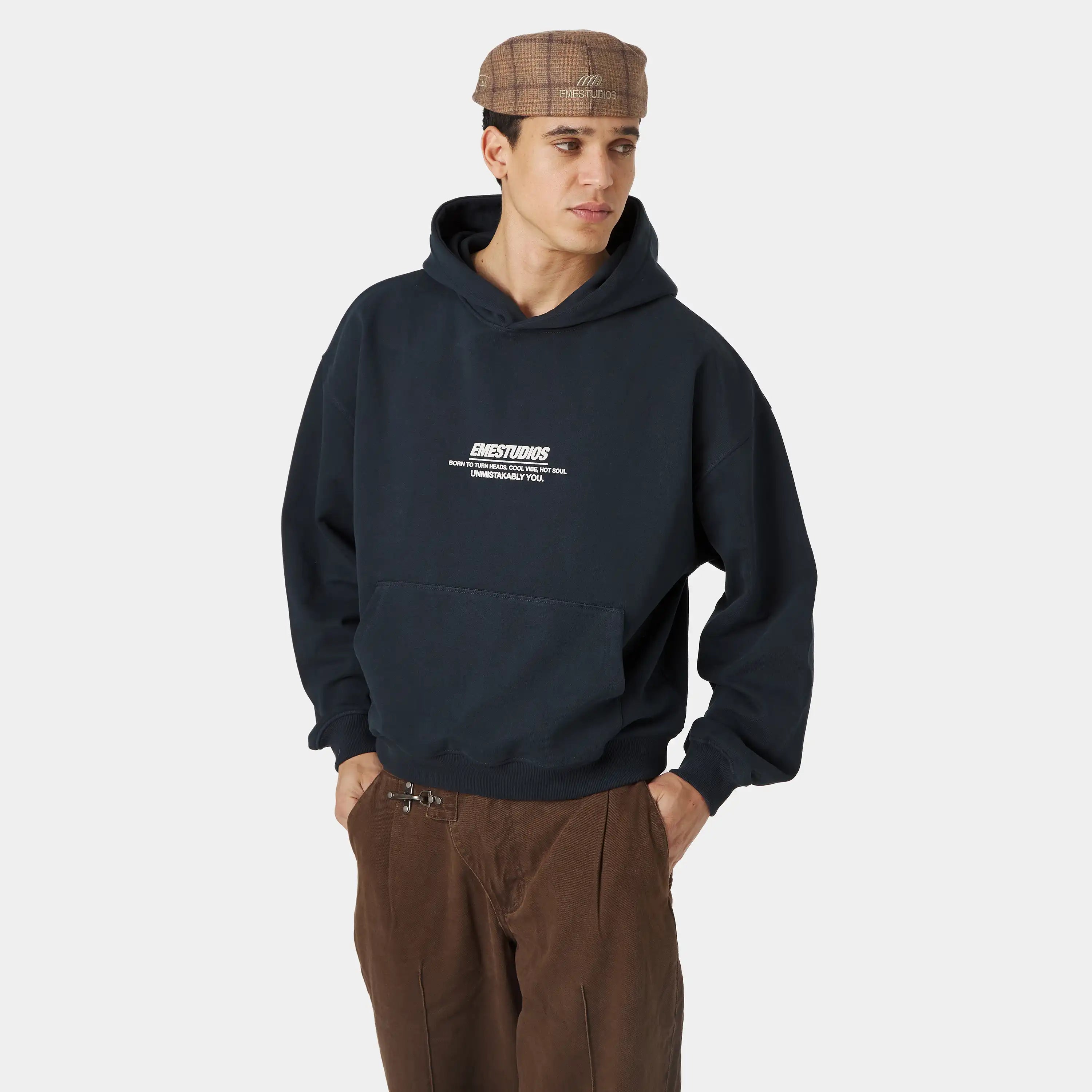 Hot Soul Navy Oversized Hoodie