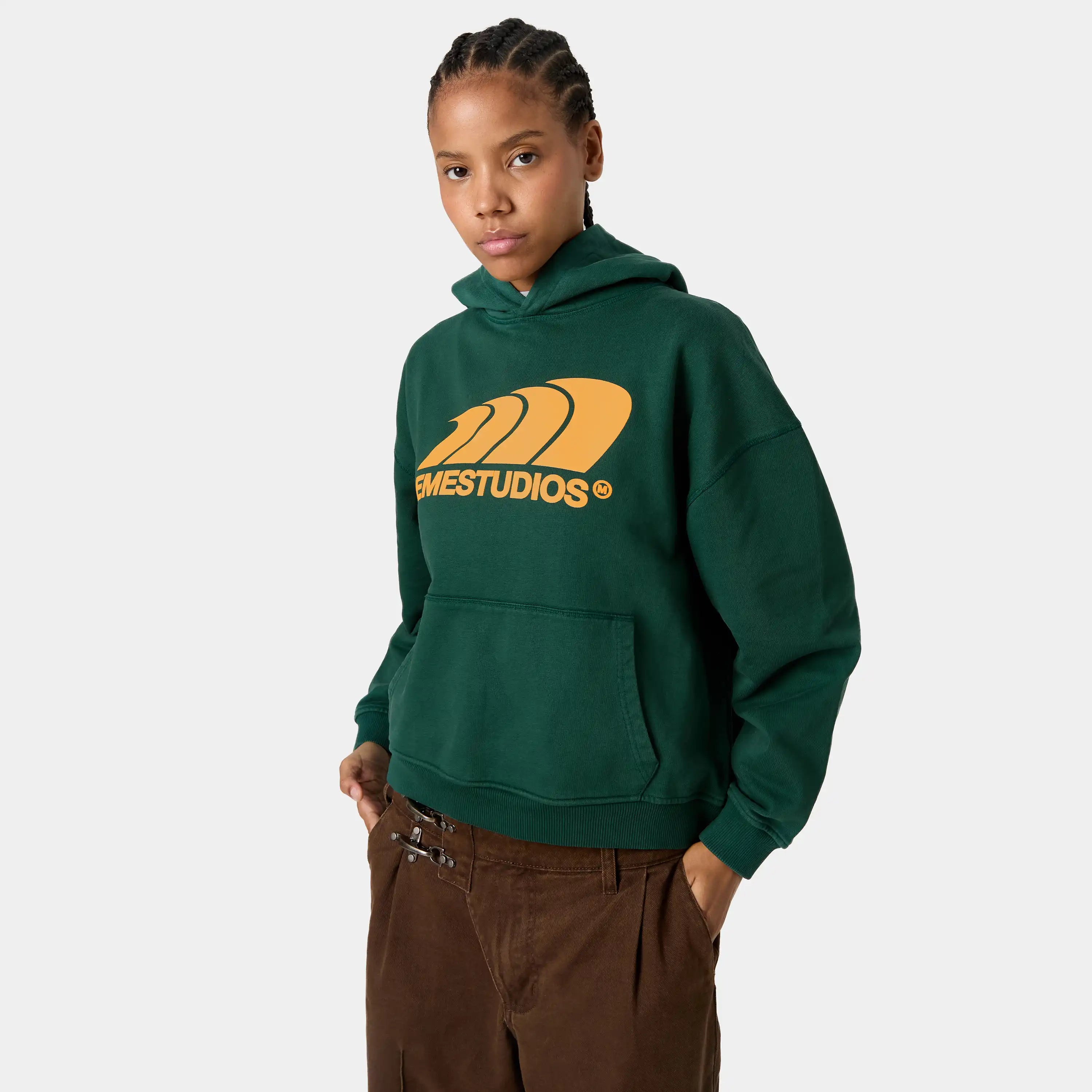 Wind Evergreen Oversized Hoodie