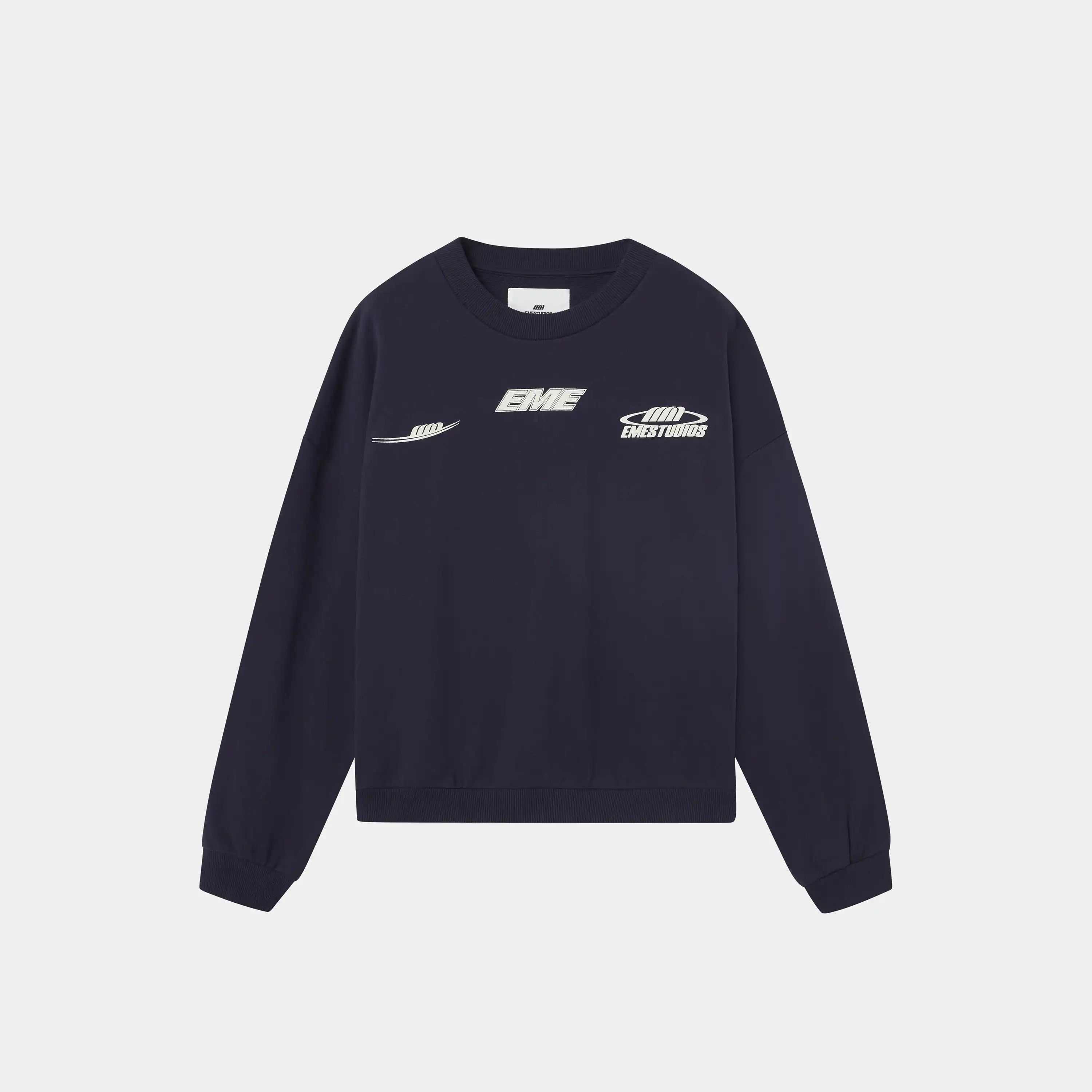 Zenit Navy Oversized Crewneck