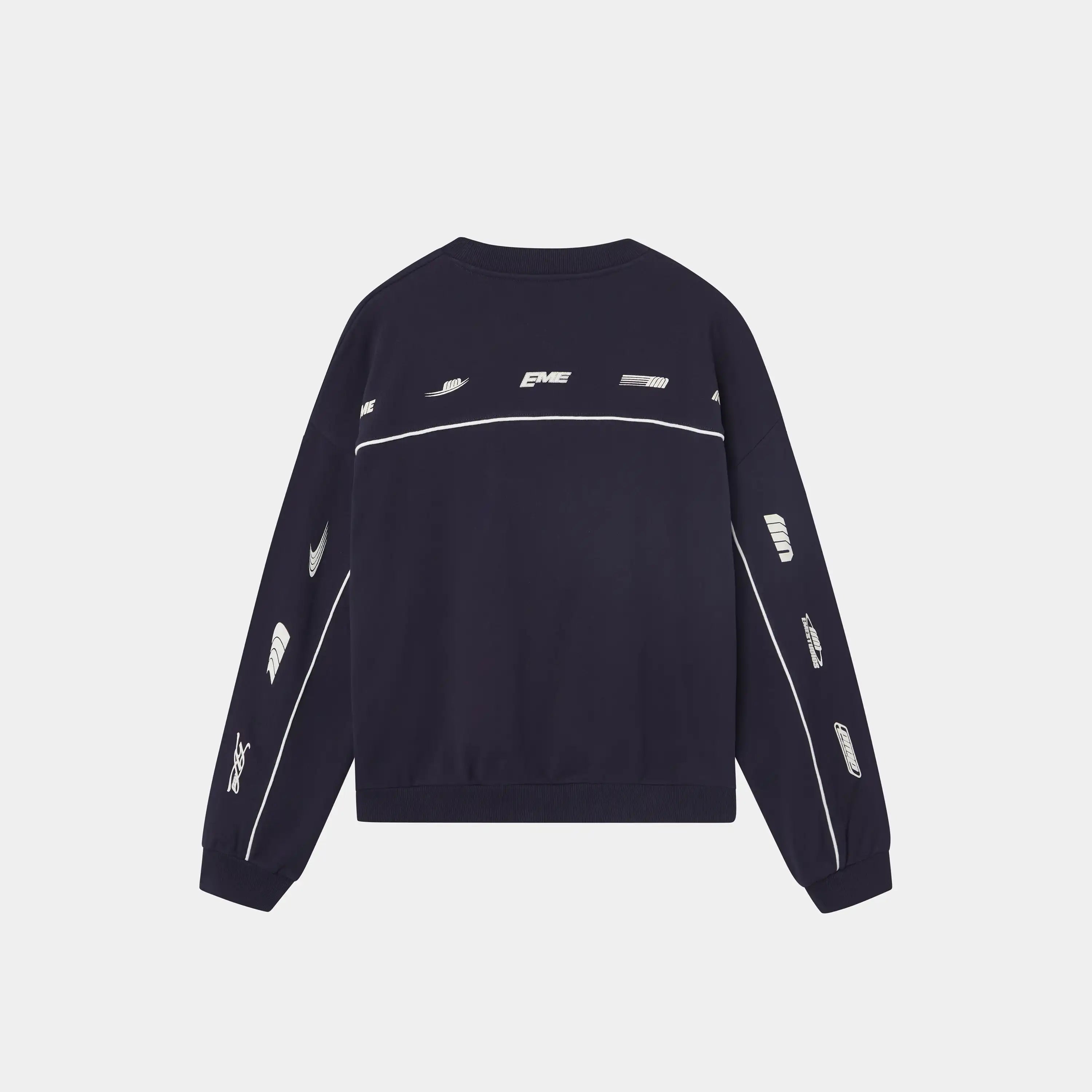 Zenit Navy Oversized Crewneck