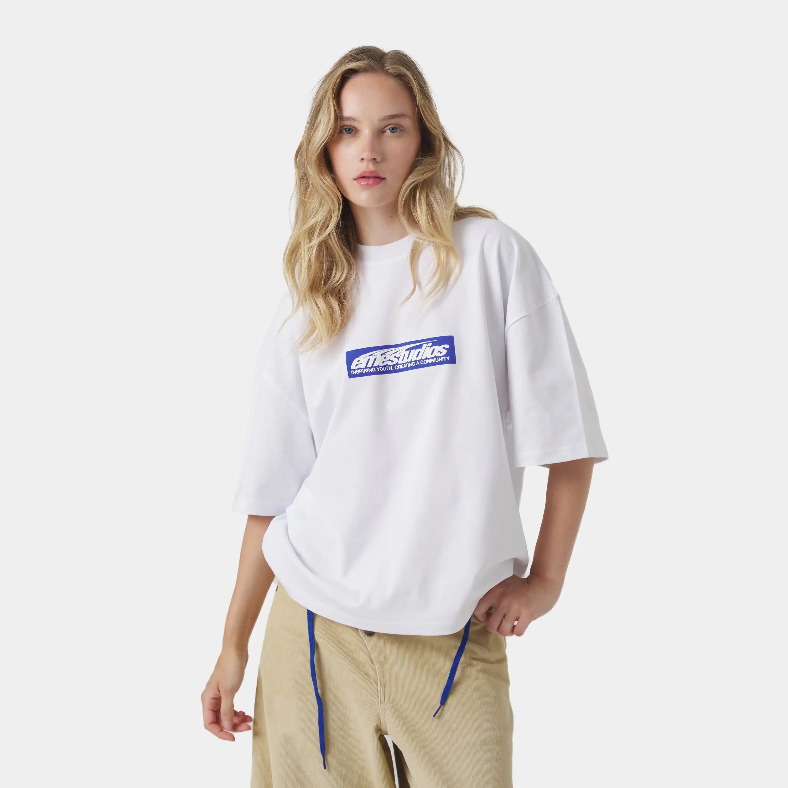 Stick Pearl Oversized Tee