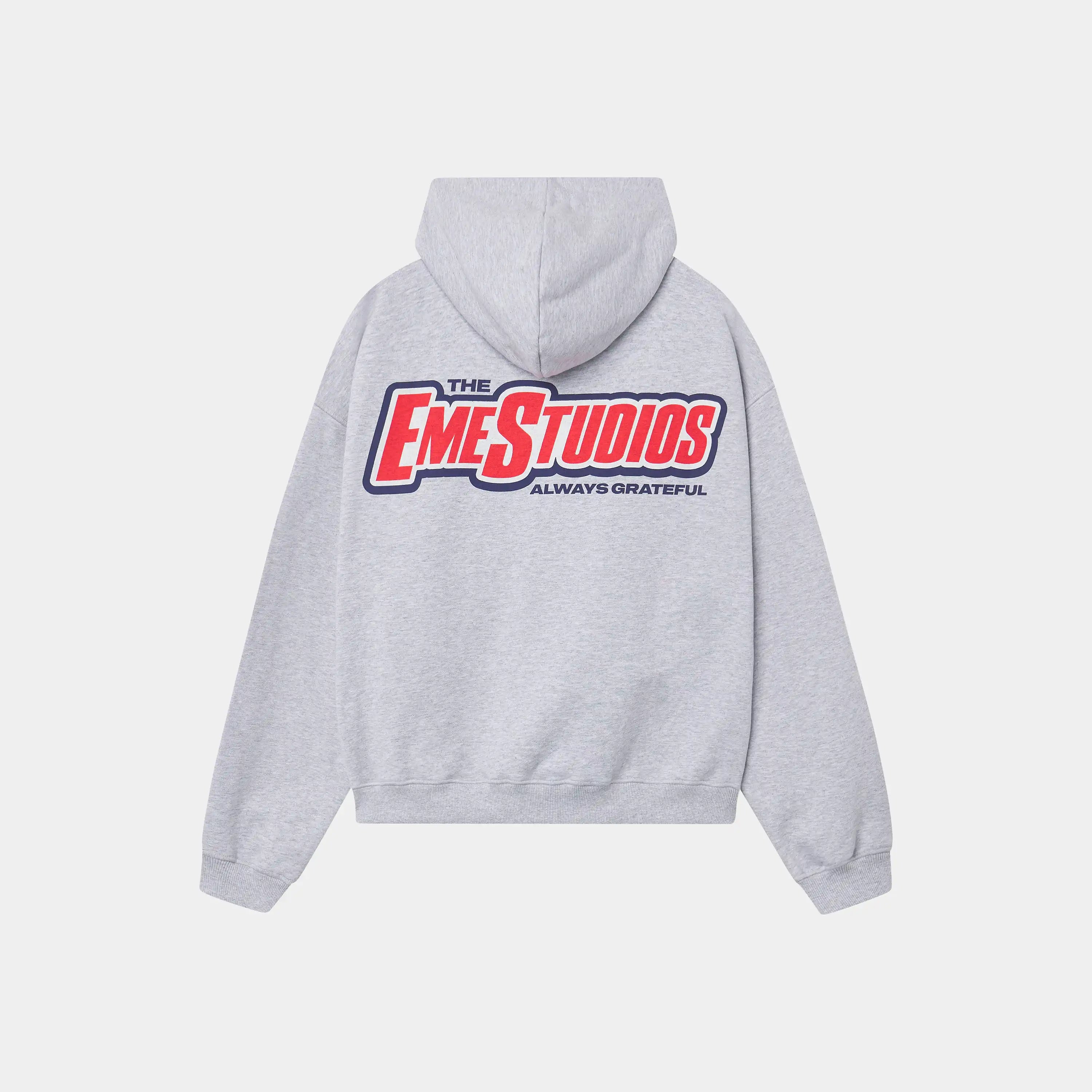 Shining Grey Oversized Hoodie