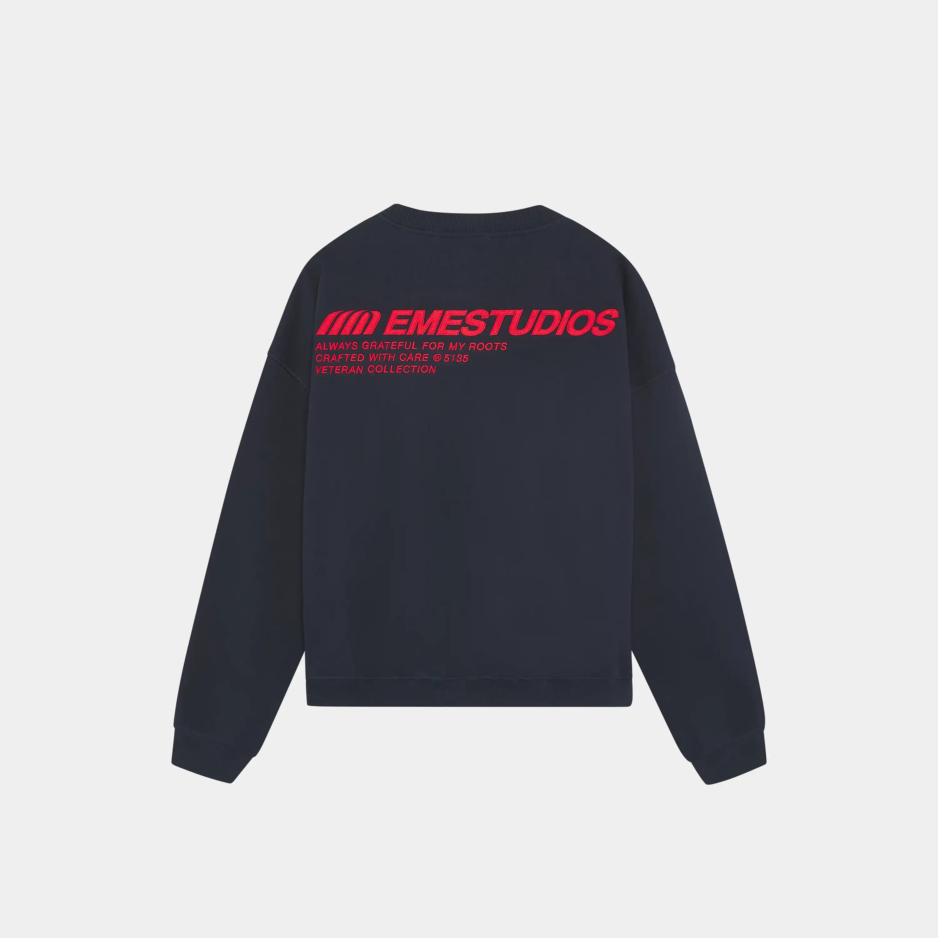 Roots Navy Oversized Crewneck