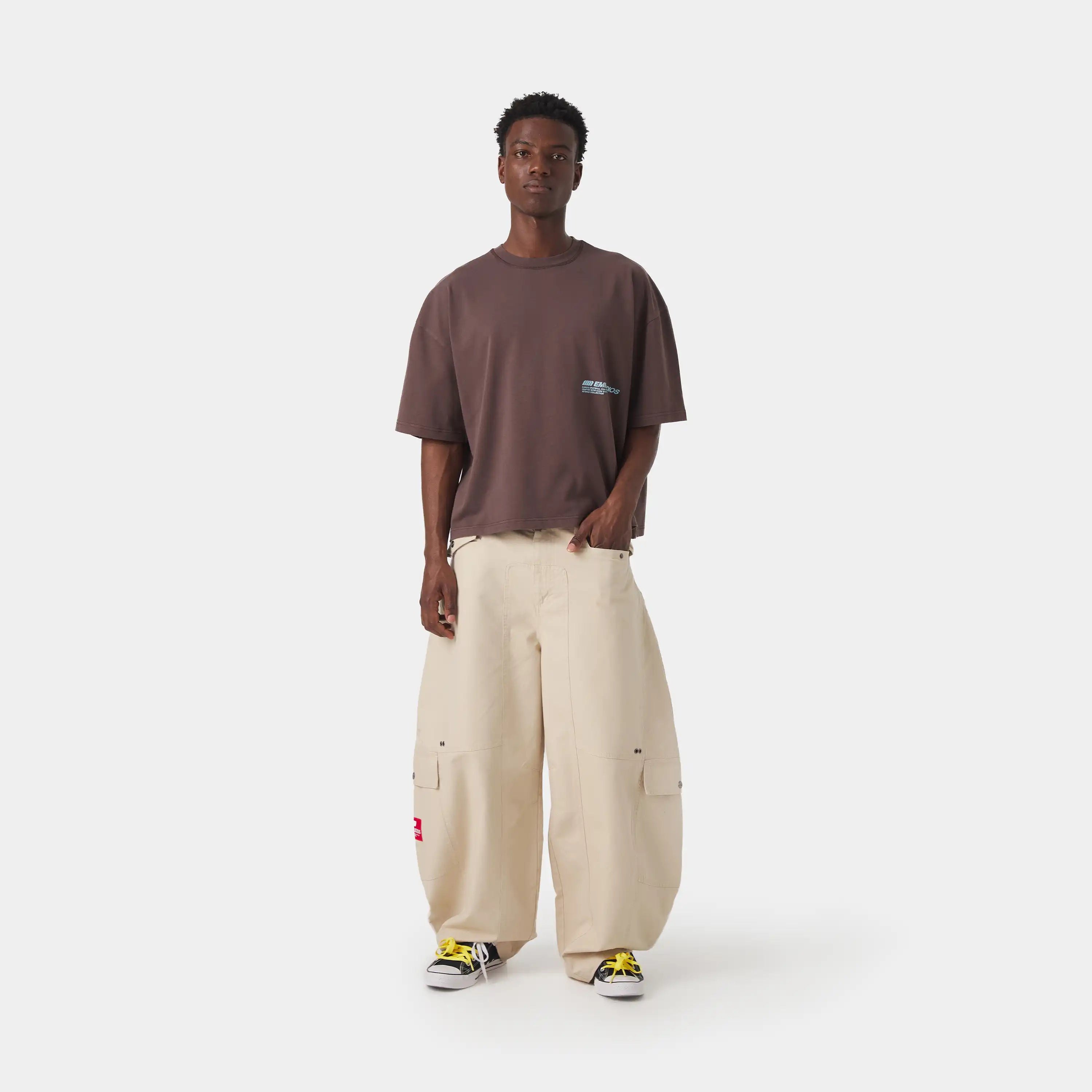 Roots Choco Oversized Tee